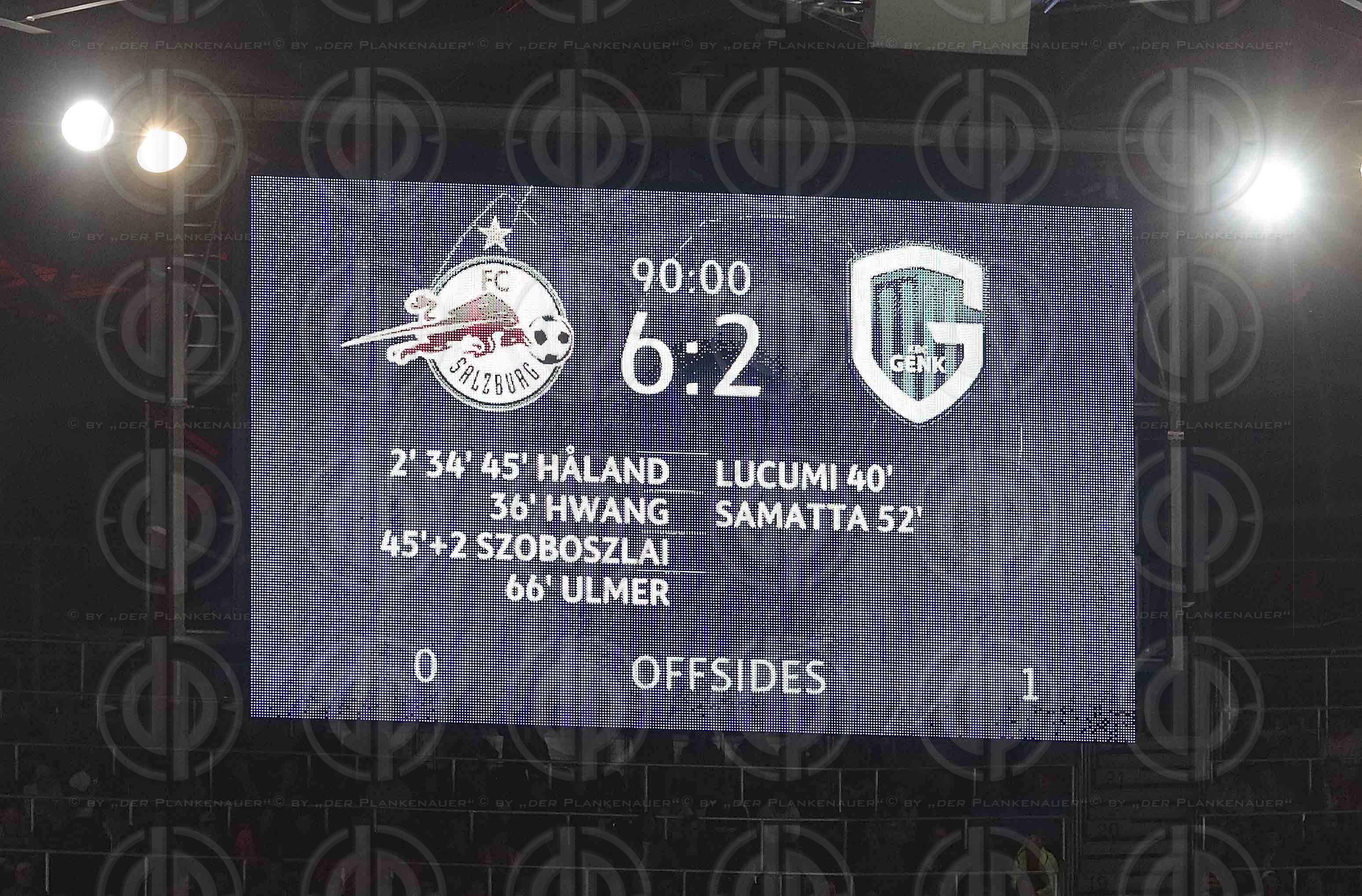 CL FC Red Bull Salzburg vs. KRC Genk (6:2)