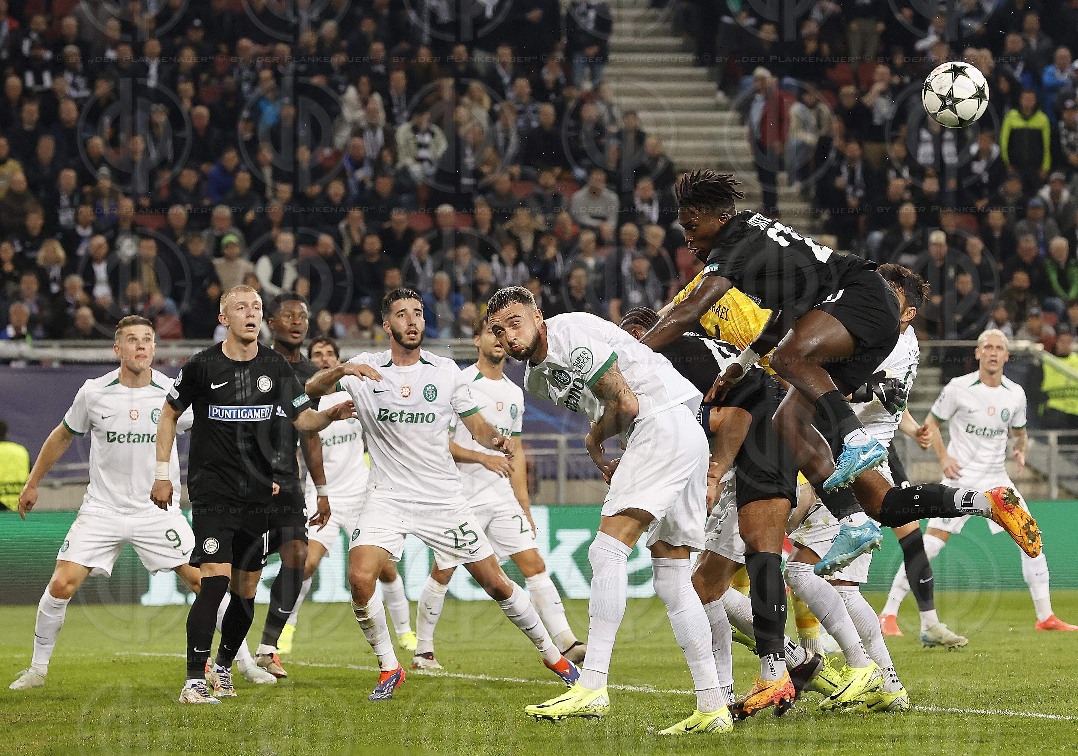 UEFA Champions League SK  Sturm vs. Sporting Lissabon (0:2) in K