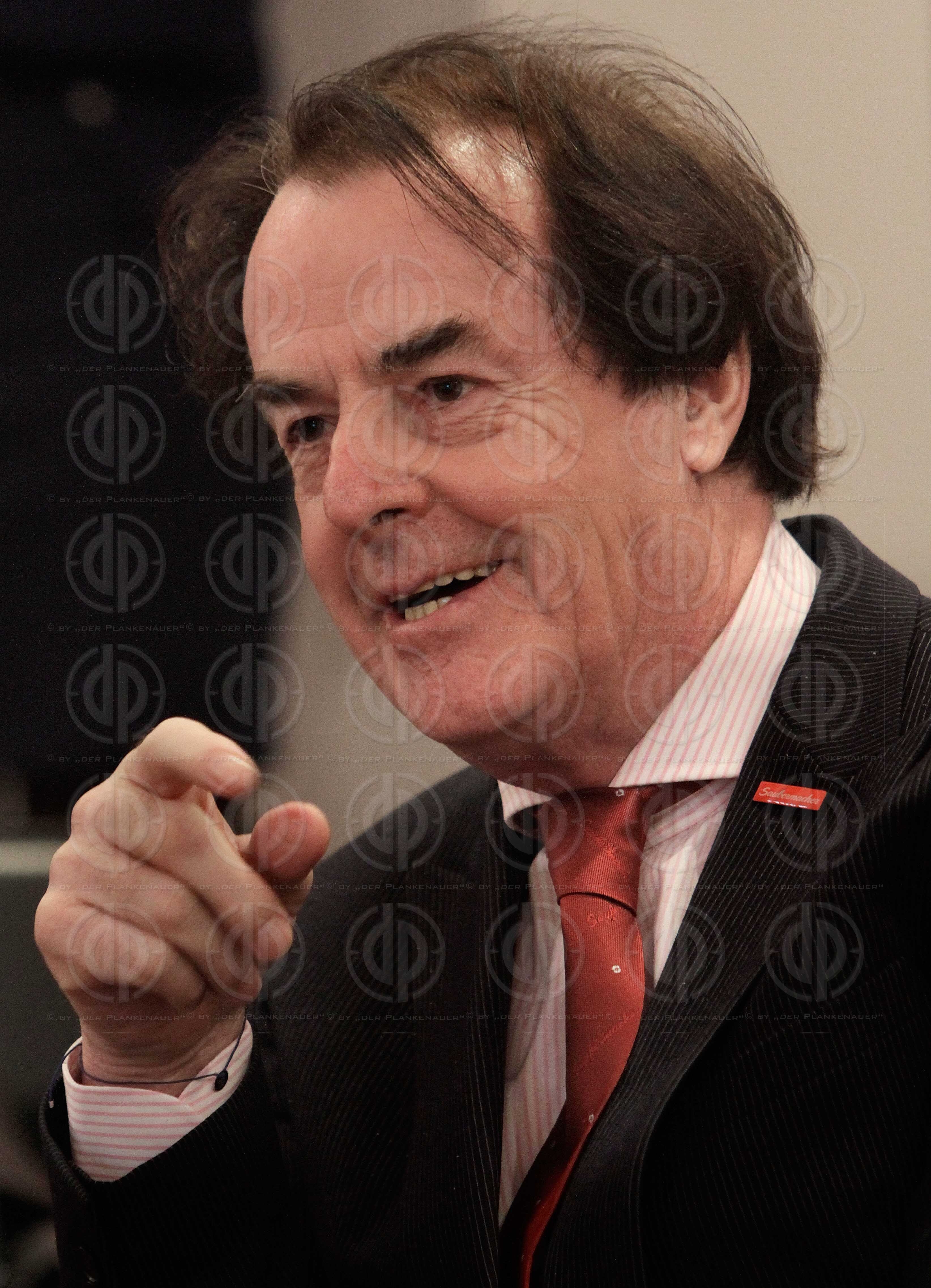 Wirtschaftsgespraech mit voestalpine Vorstaenden