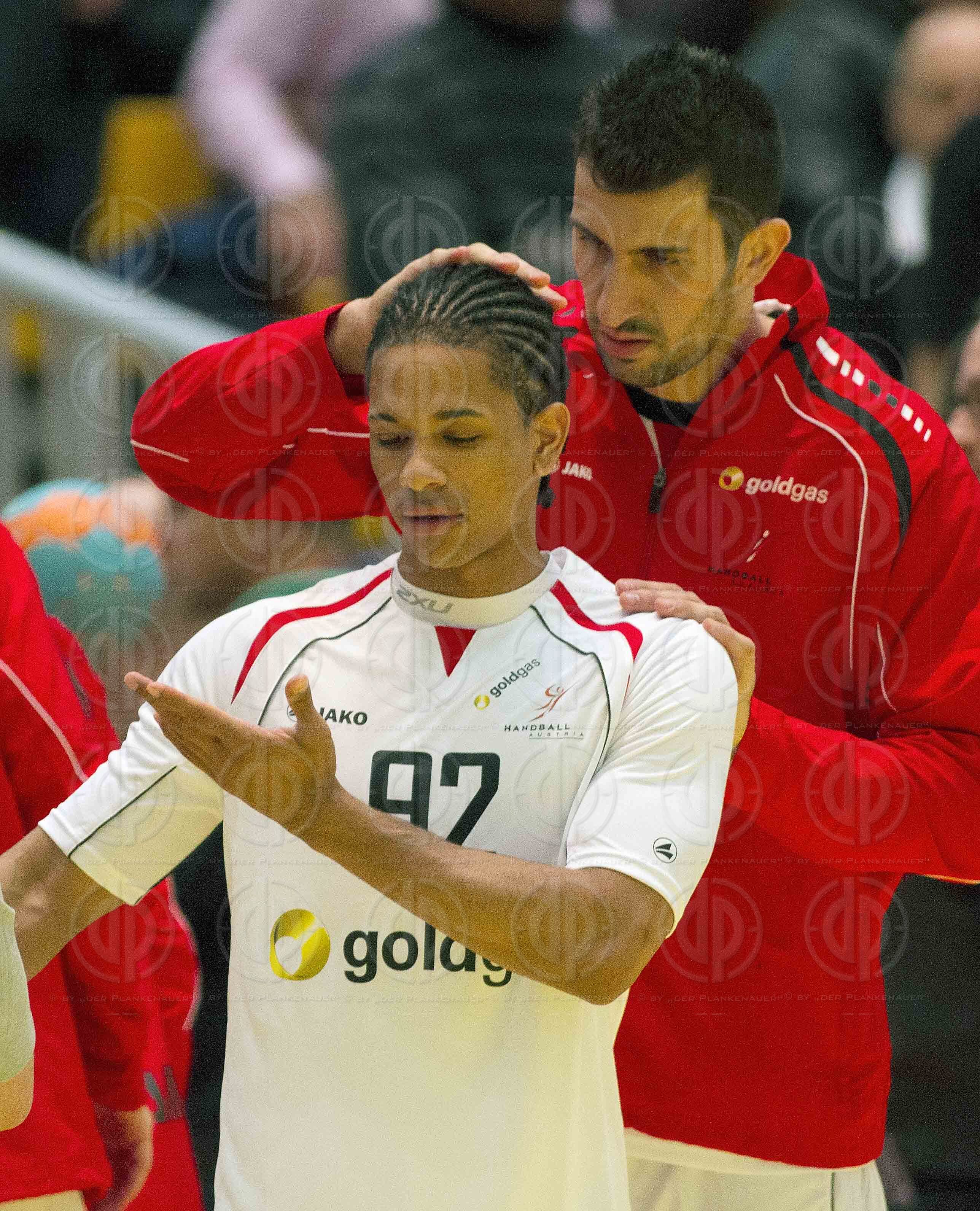Handball EM-Qualifikation Oesterreich vs. Serbien (31:28)