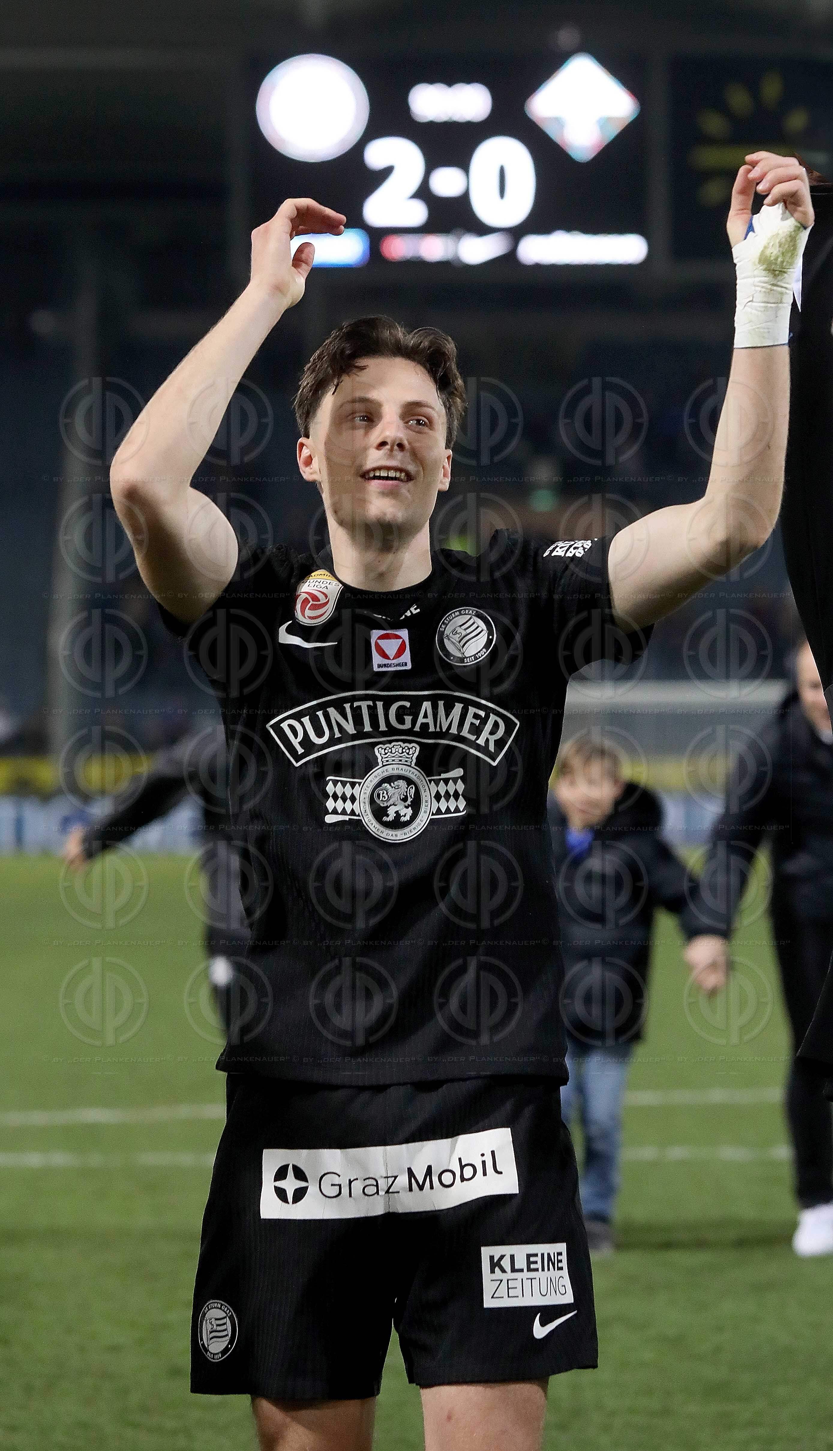 SK Sturm vs. SCR Altach (2:0) am 08.03.2026