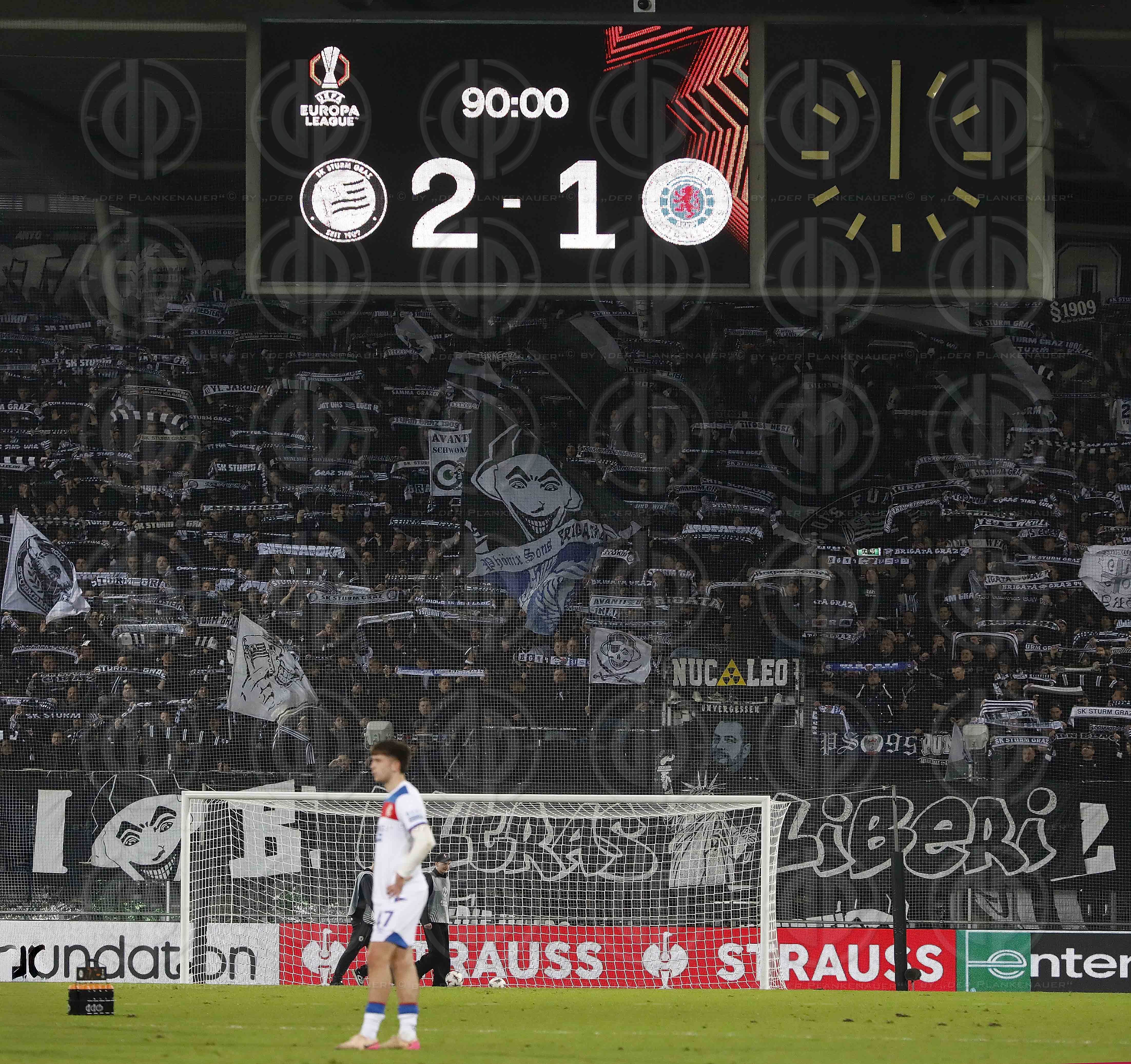 UEL SK Sturm vs. Rangers F.C. (2:1) am 02.10.2025