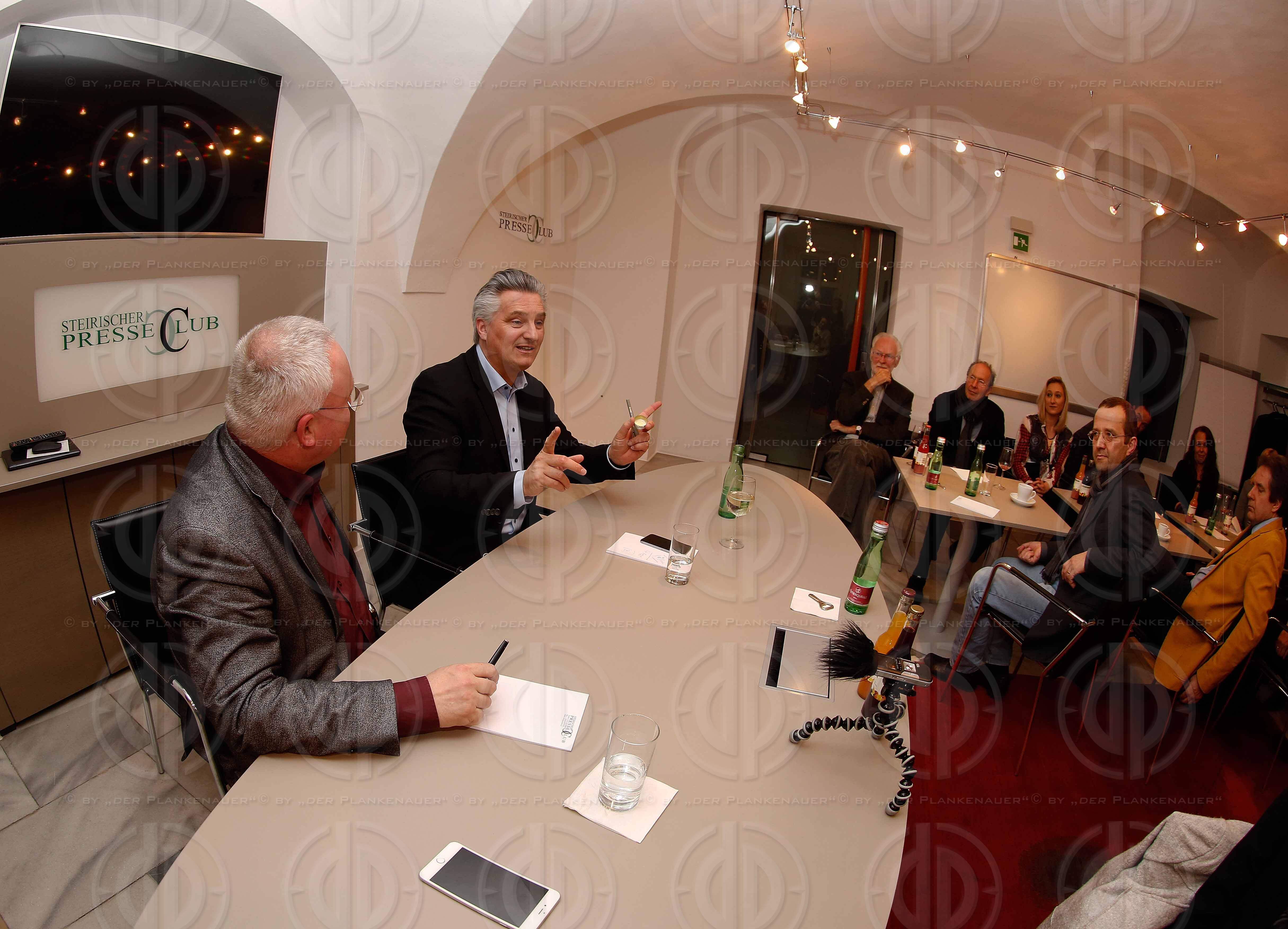 CR Patterer im steir. Presseclub