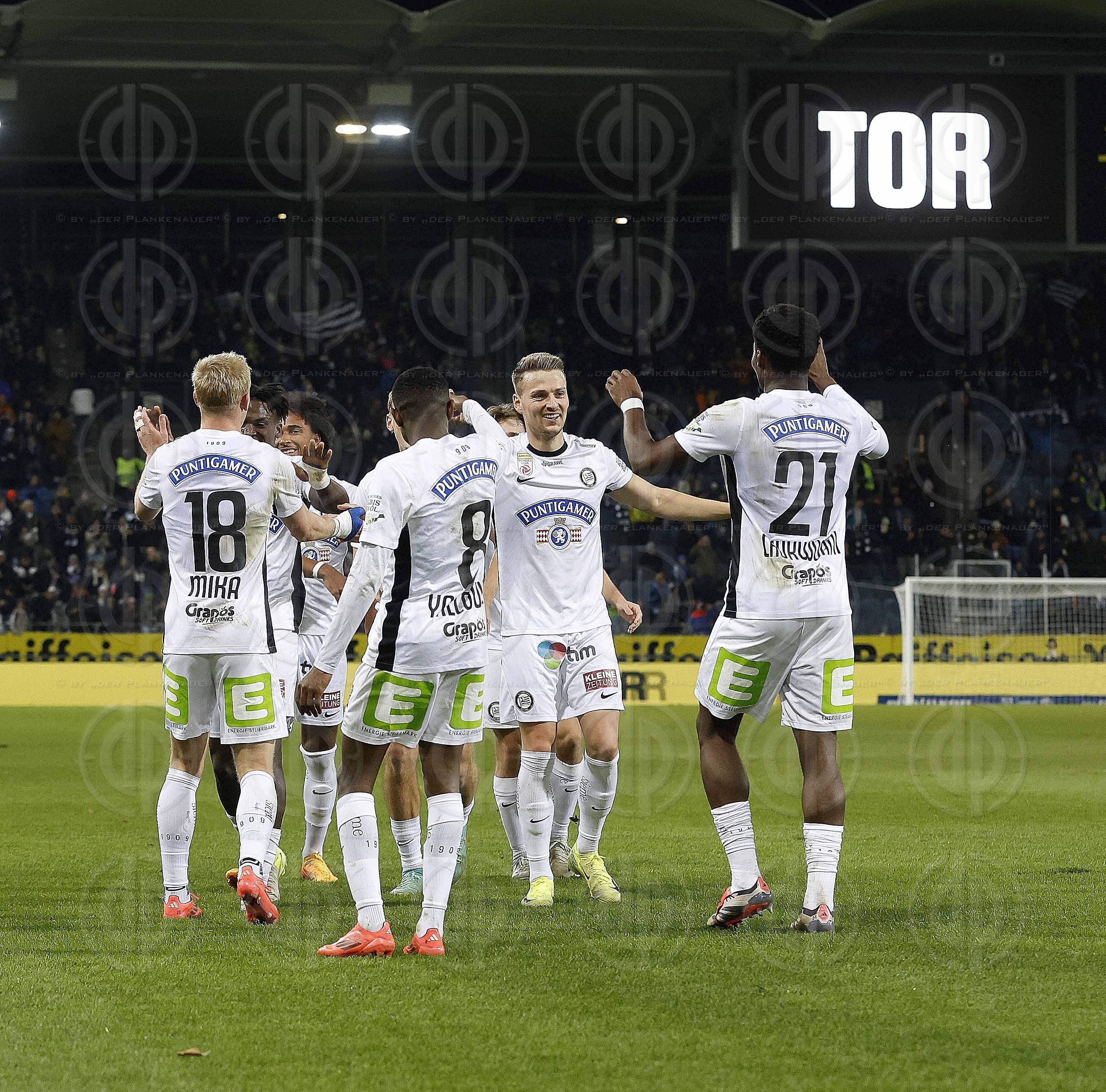 SK Sturm vs. SK Austria Klagenfurt (N:N) am 23.11.2024