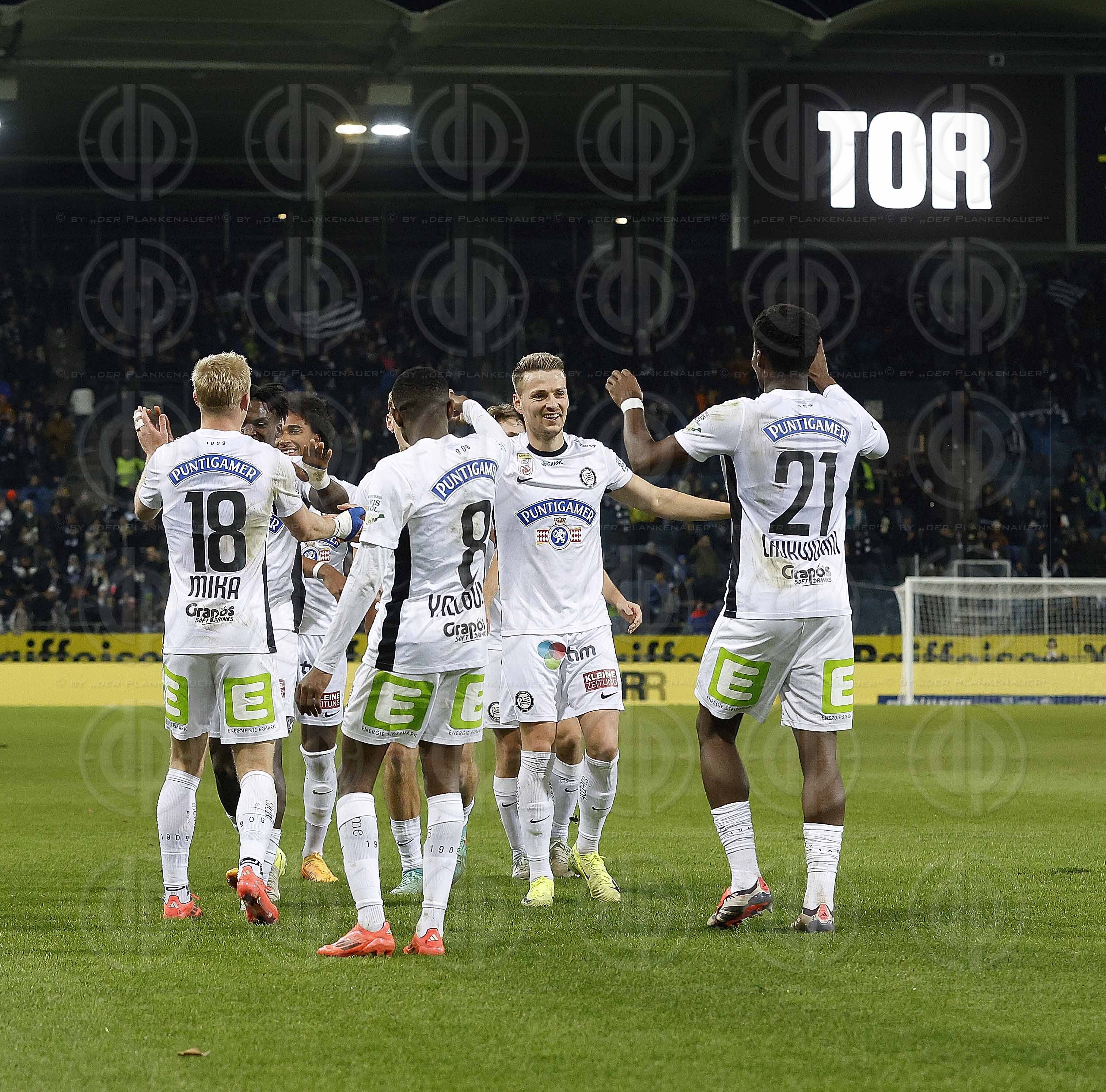 SK Sturm vs. SK Austria Klagenfurt  (N:N) am 23.11.2024