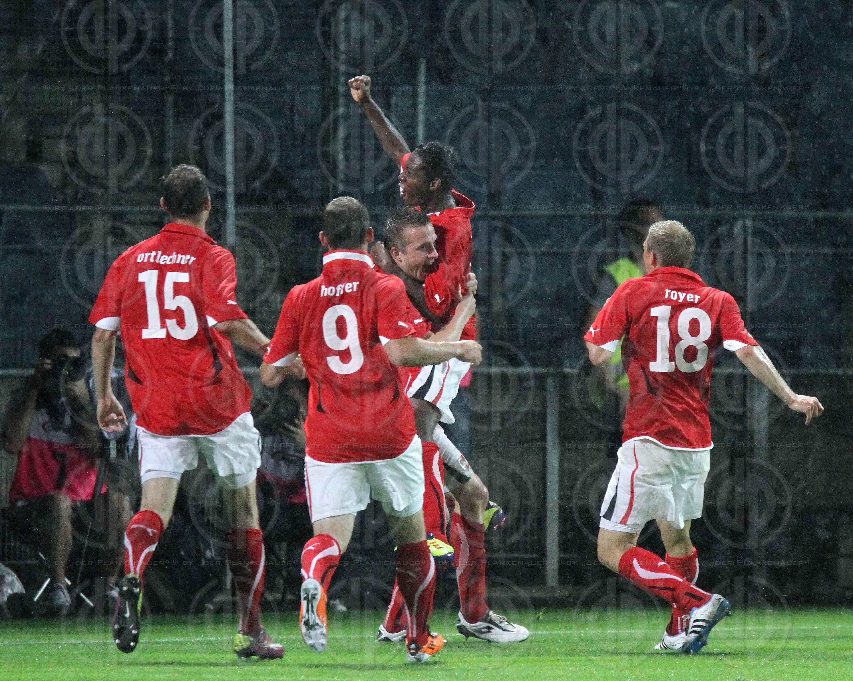 Burgenland Länderspiel Österreich vs. Lettland