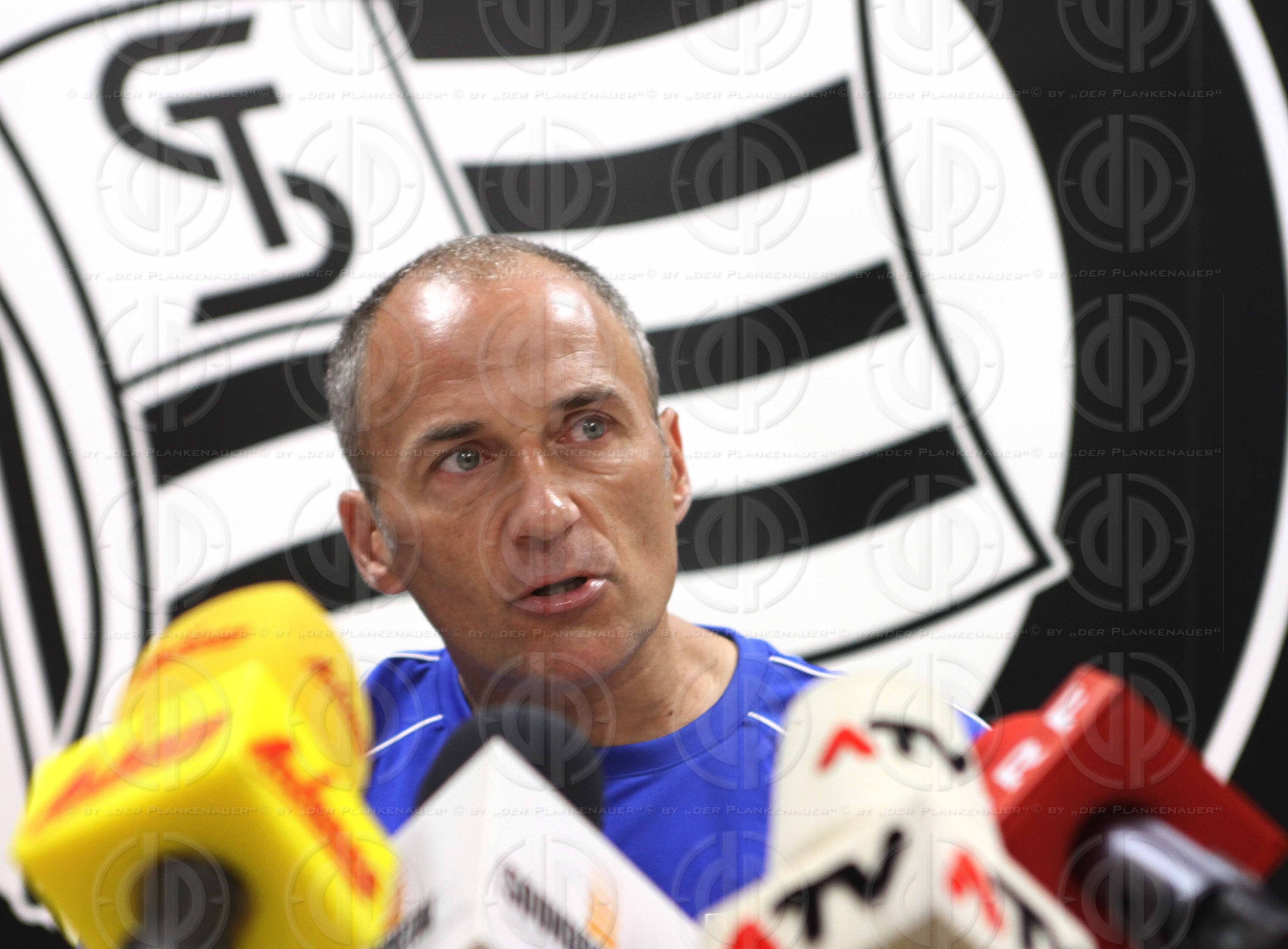 SK Sturm Pressekonferenz