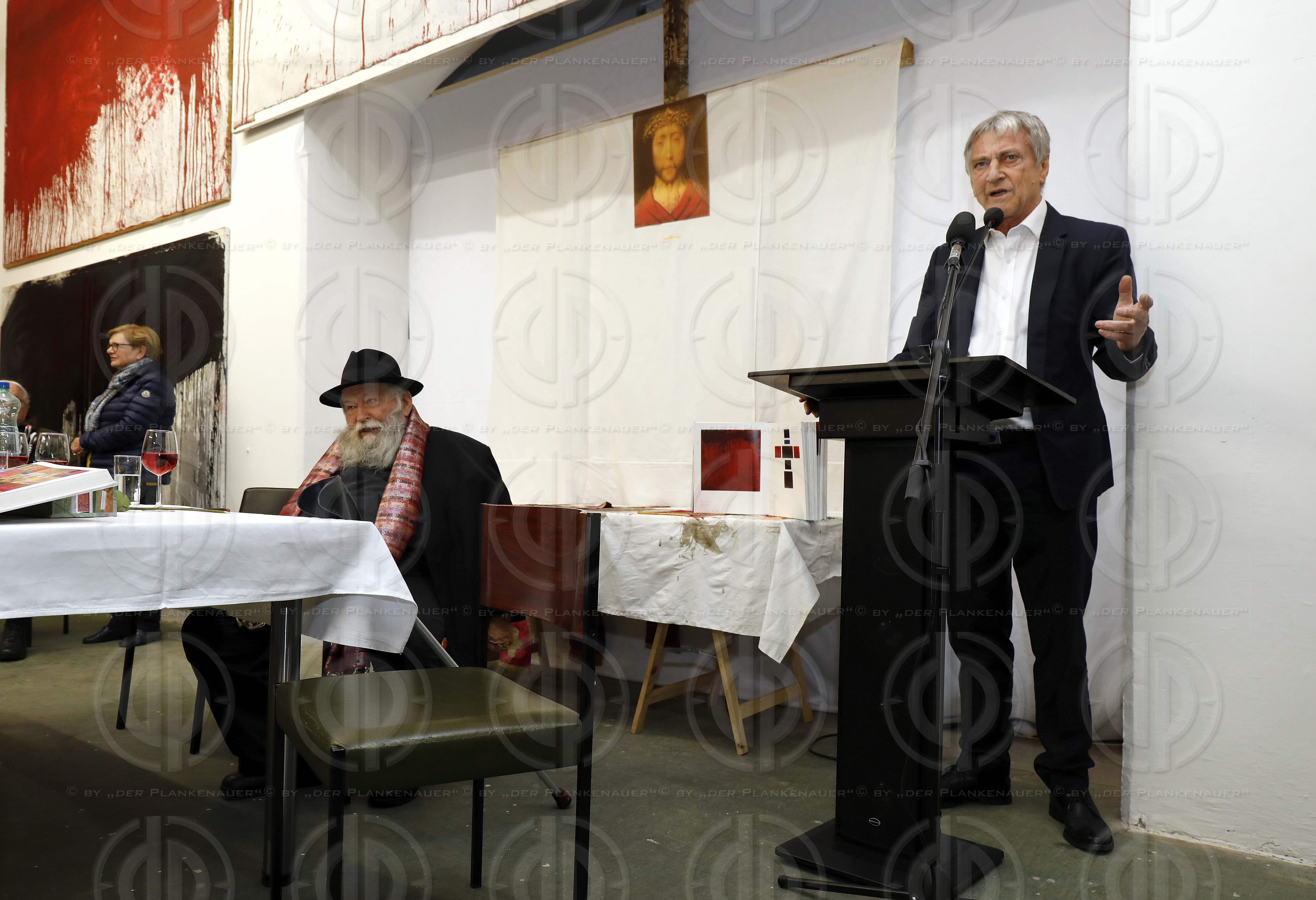 Fruehschoppen mit Hermann NITSCH