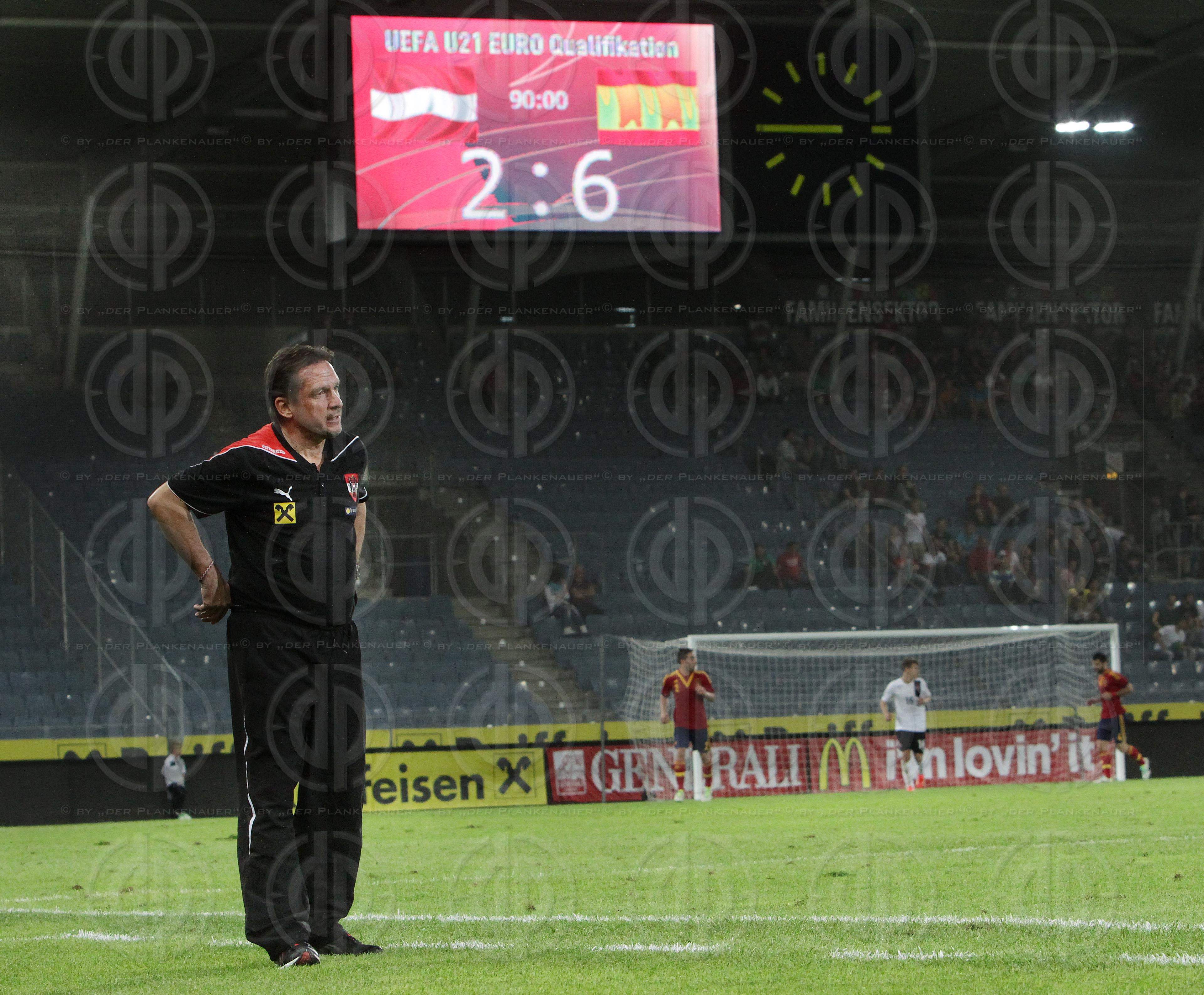 U21-EM-Qualifikation Österreich vs. Spanien (2:6)