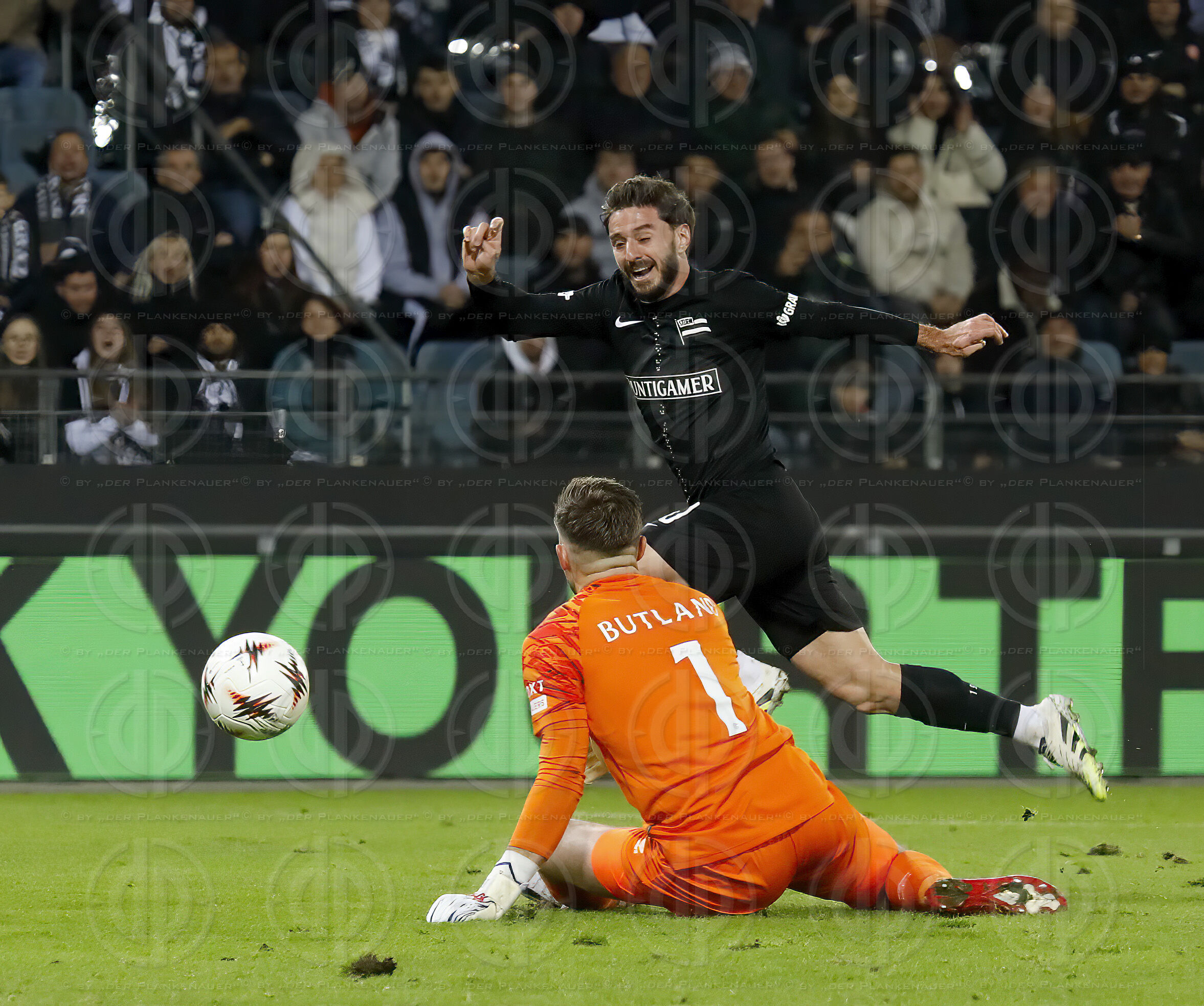 UEL SK Sturm vs. Rangers F.C. (2:1) am 02.10.2025