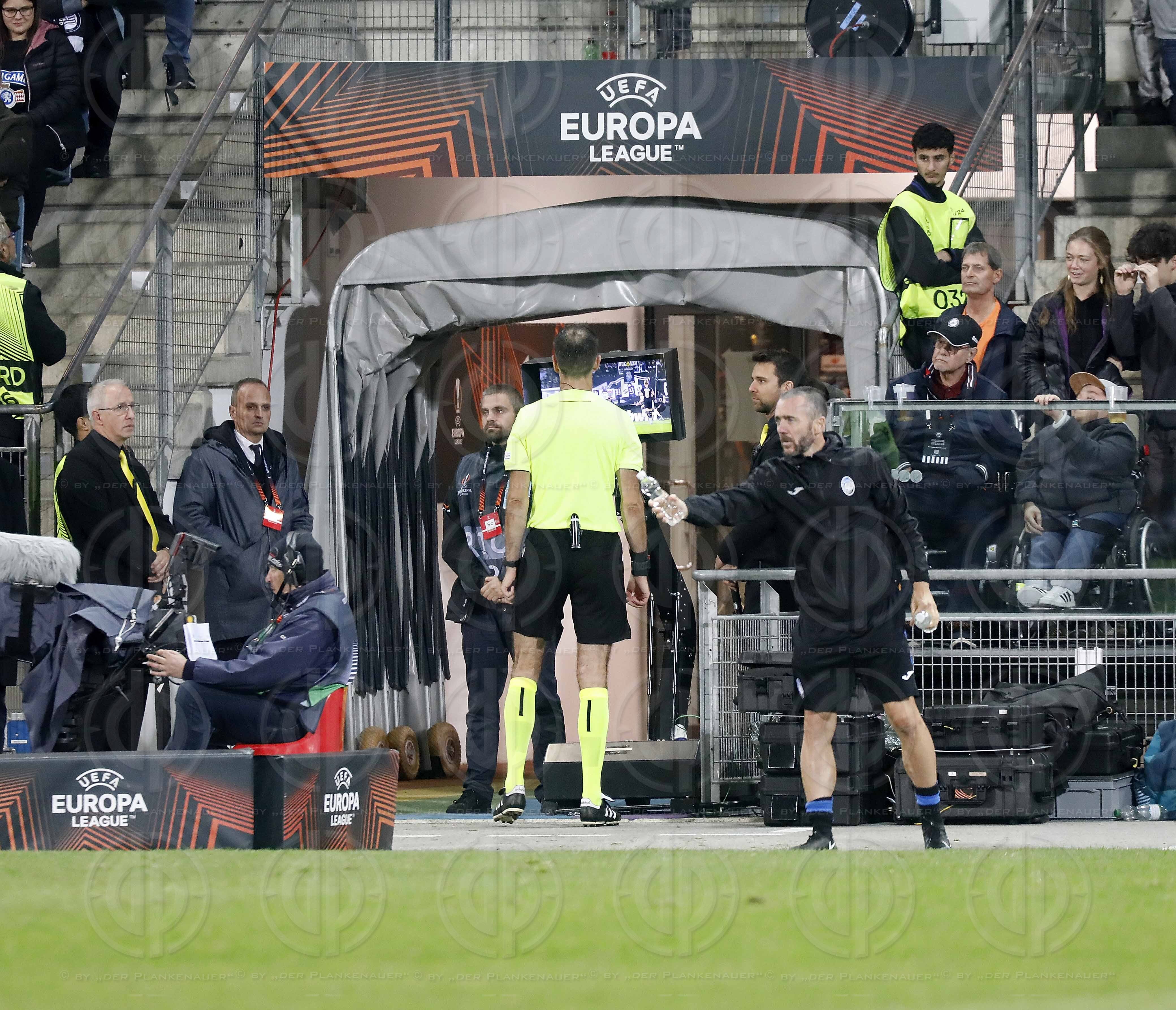 EL SK Sturm vs. Atalanta Bergamo (2:2) am 26.10.2023