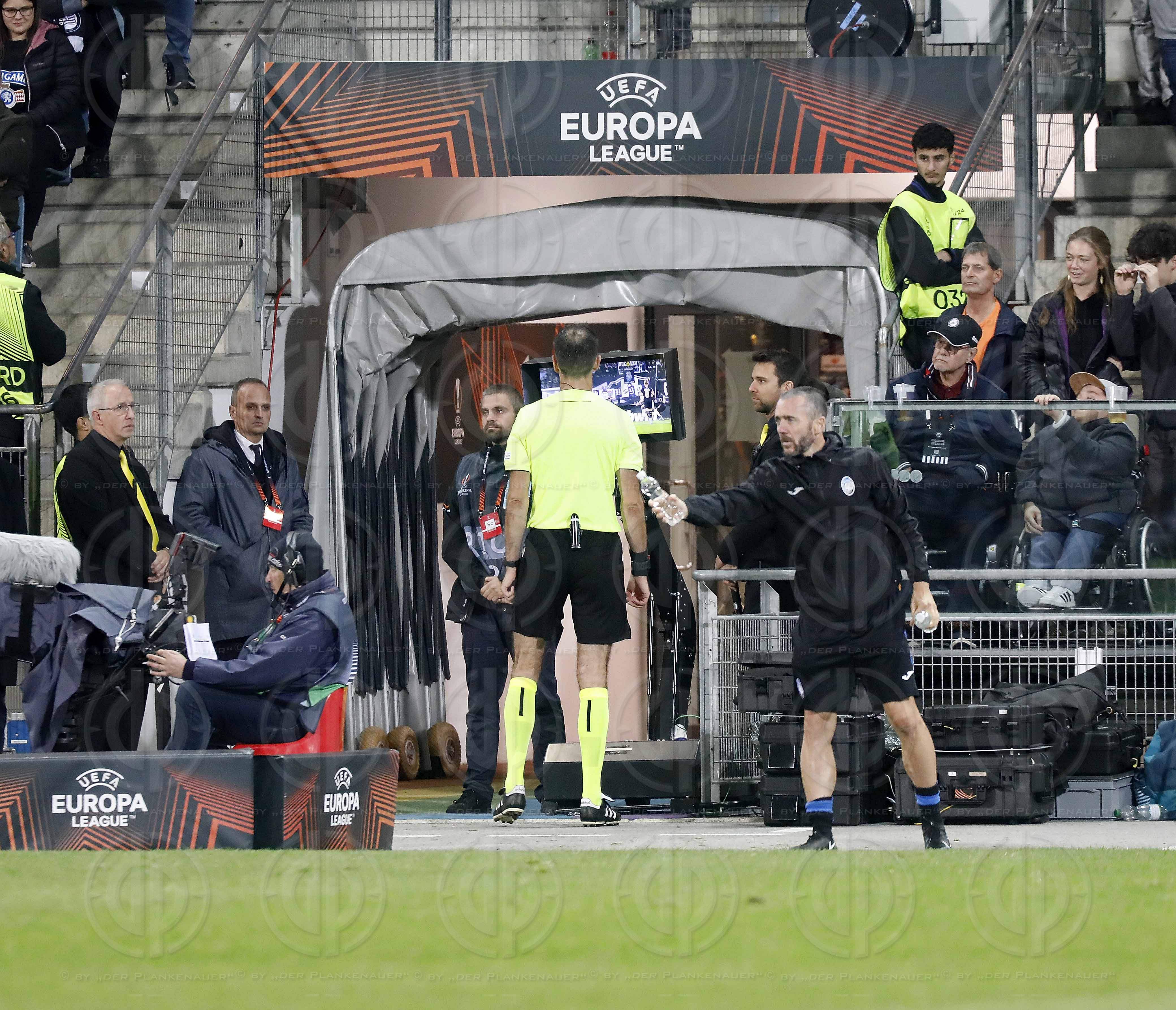 EL SK Sturm vs. Atalanta Bergamo (2:2) am 26.10.2023