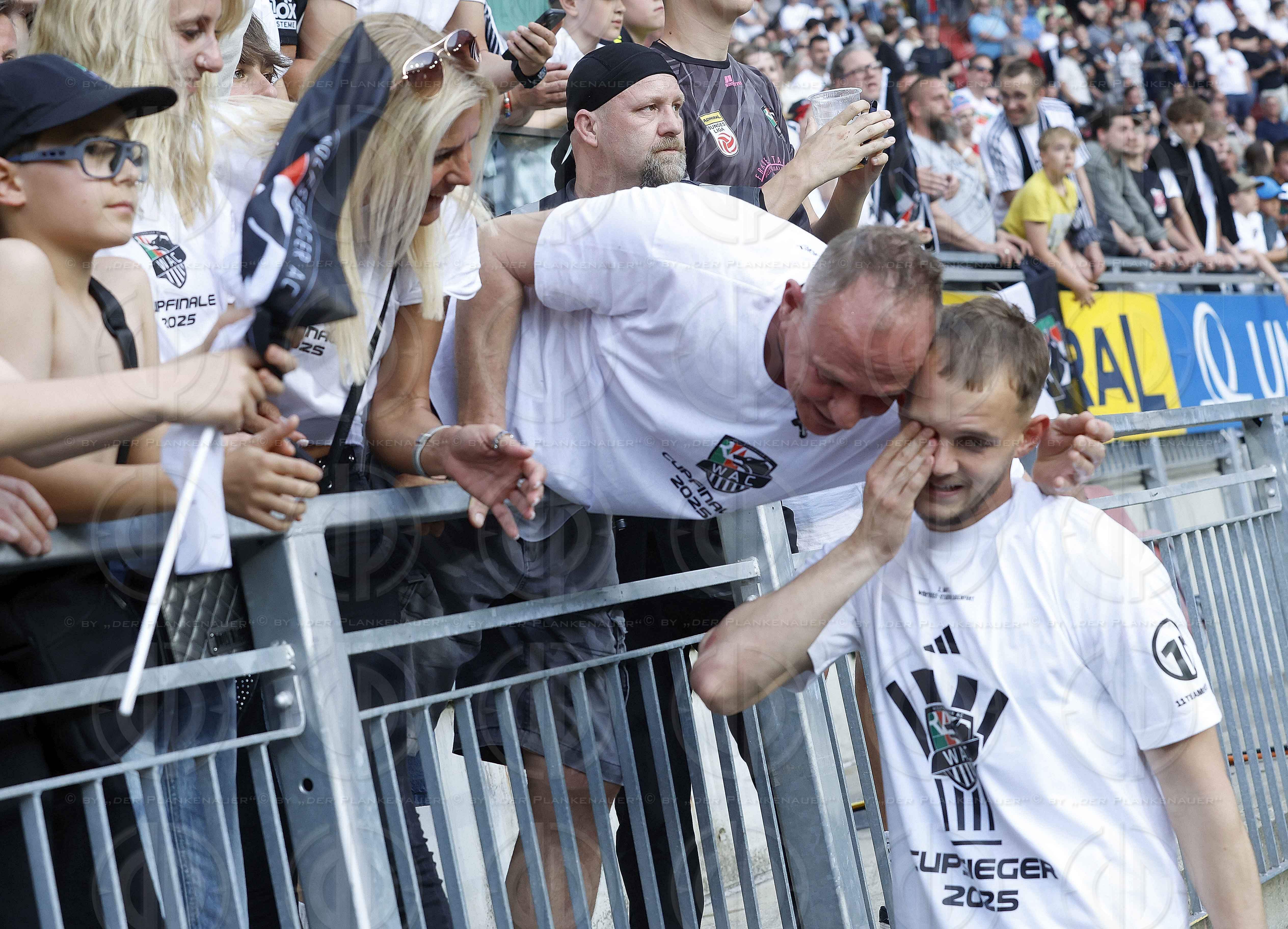 ÖFB Cup Finale RZ WAC vs. TSV Hartberg (1:0) am 01.05.2025