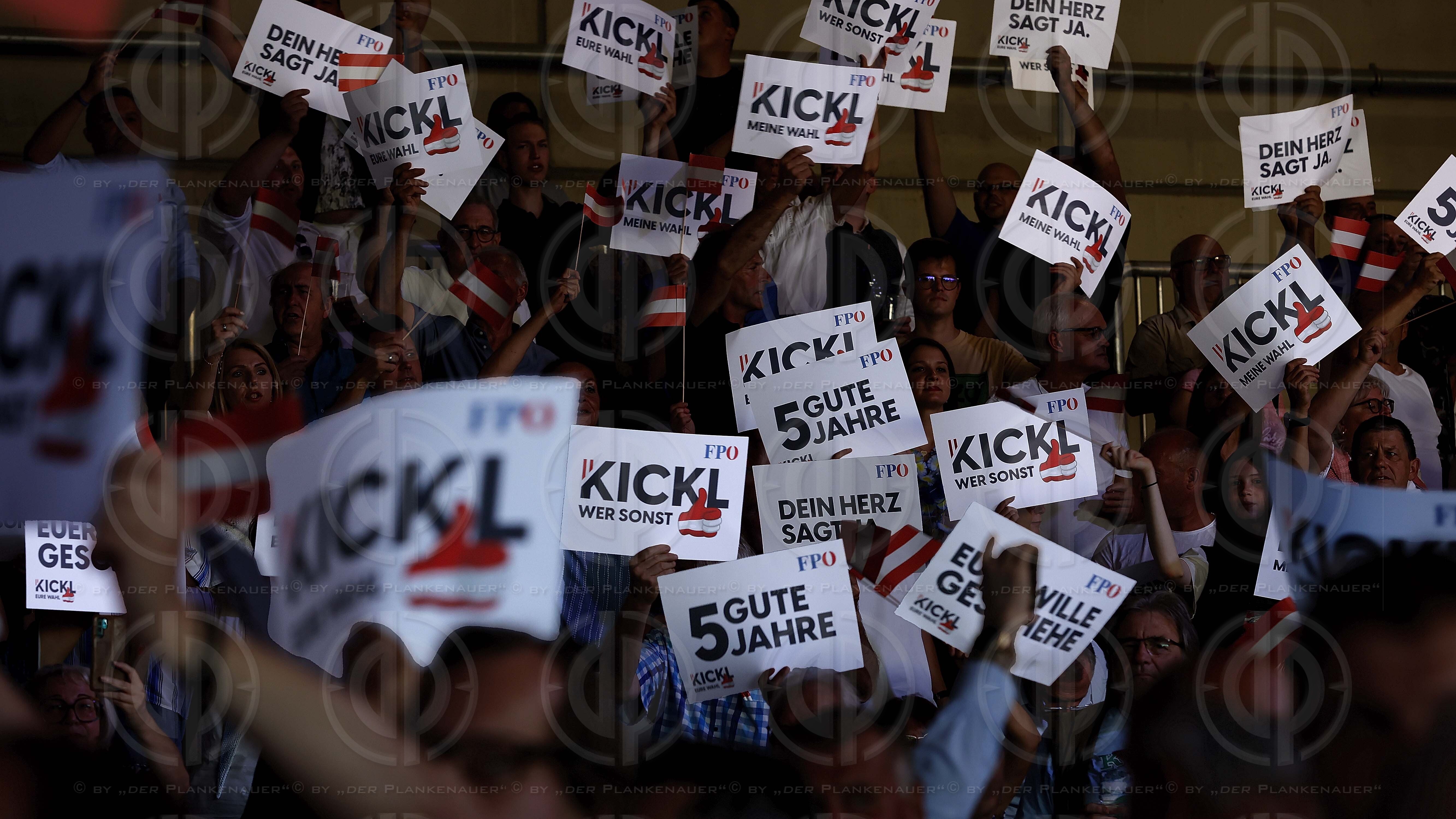 NR-Wahl24 - Wahlkampfauftakt der FPÖ am 07.09.2024