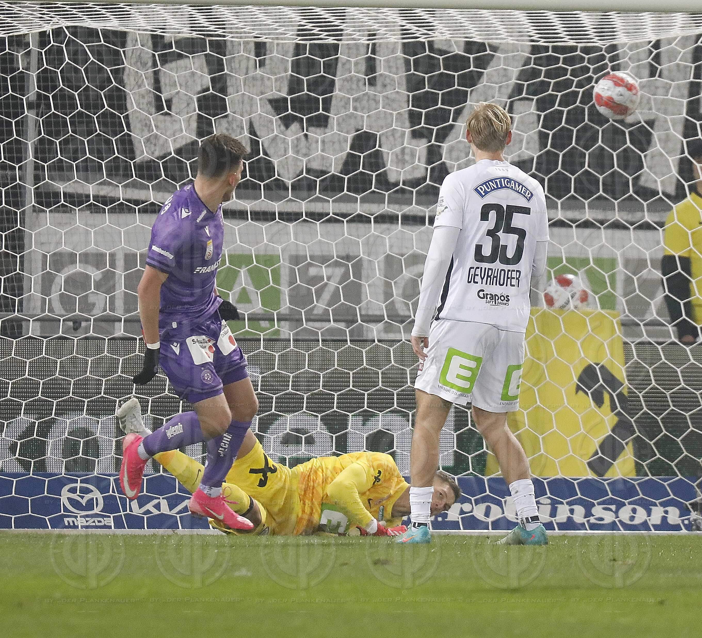 SK Sturm vs. FK Austria Wien (2:2) am 07.02.2025