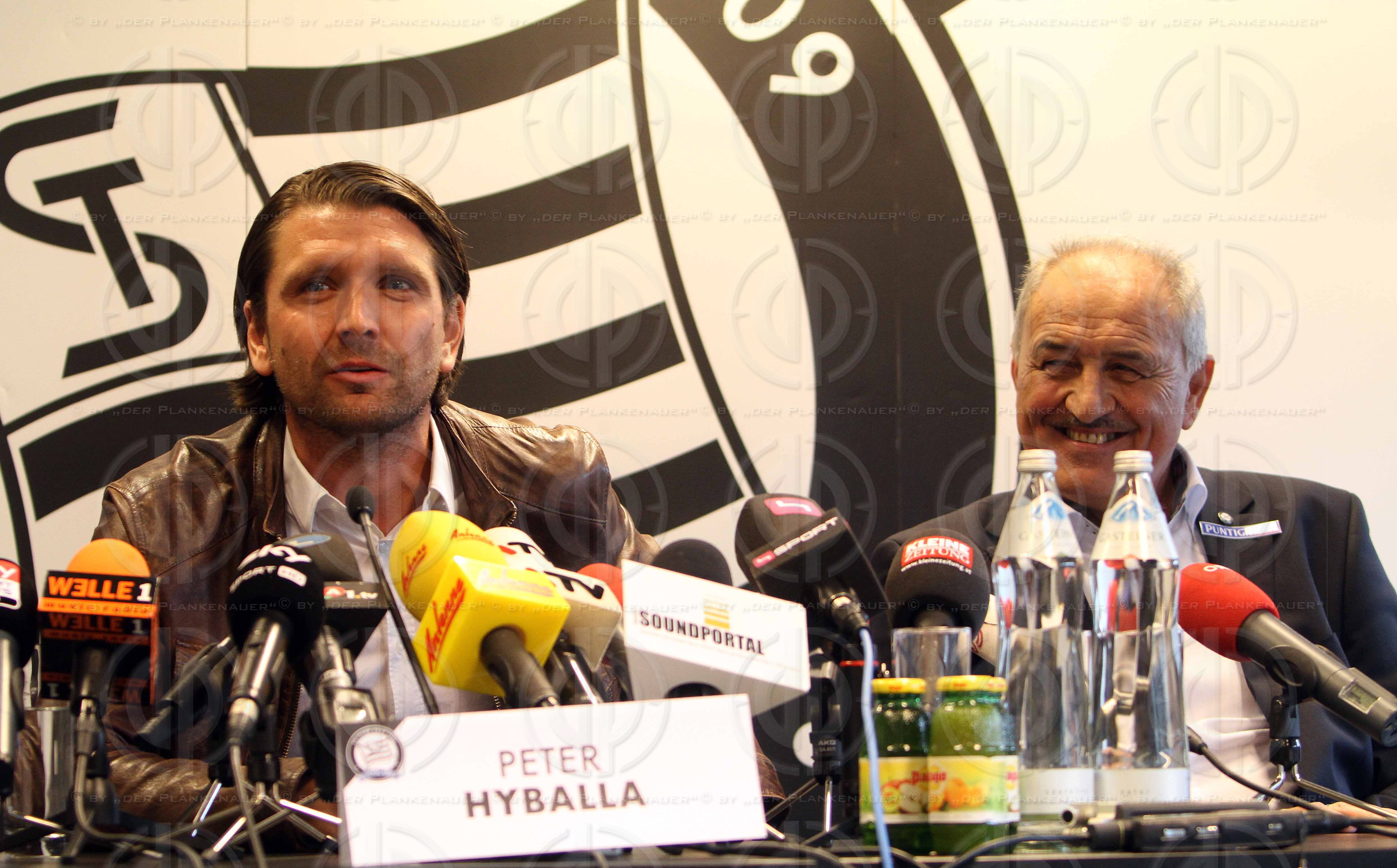 SK Sturm Pressekonferenz neuer Trainer