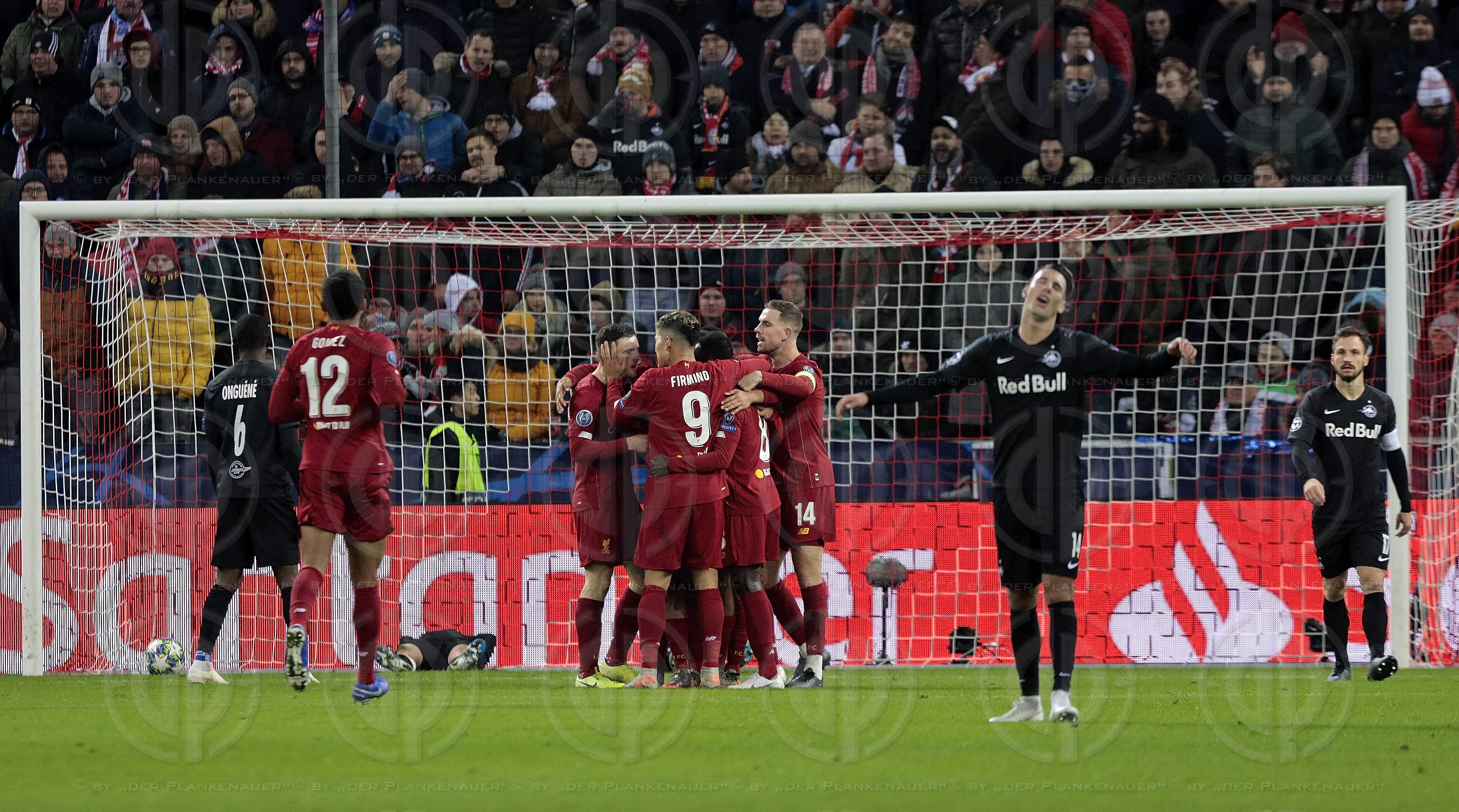 Champions League FC Salzburg vs. Liverpool FC (0:2)