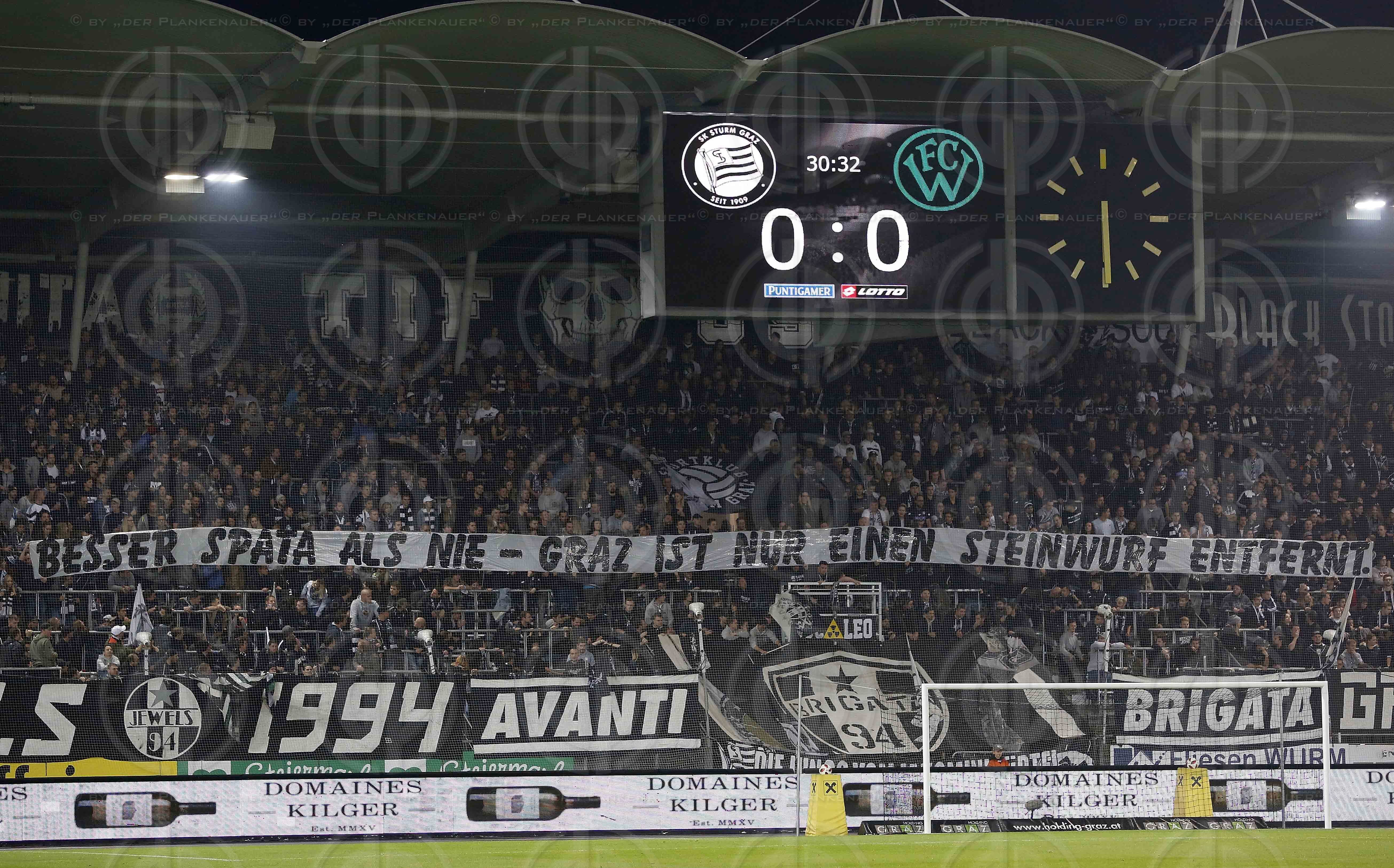 SK Sturm vs. FCW Innsbruck (1:1)