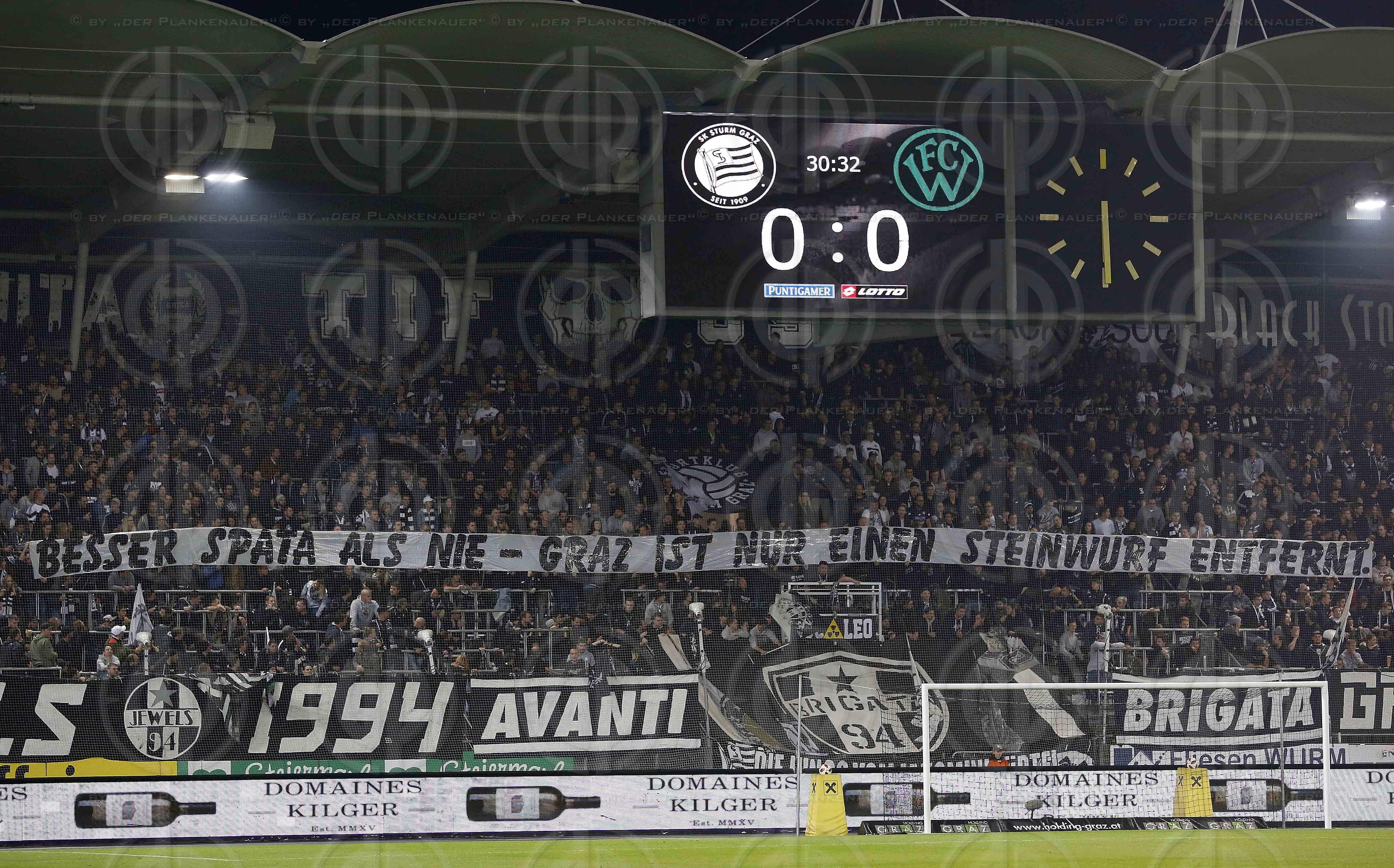 SK Sturm vs. FCW Innsbruck (1:1)