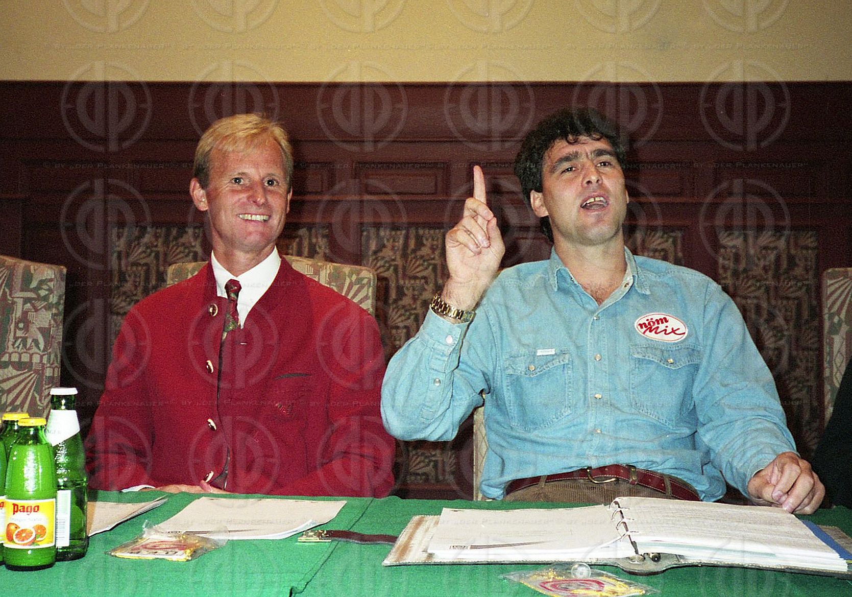 PK zu U21-EM-Q. Österreich vs. England am 06.10.1994