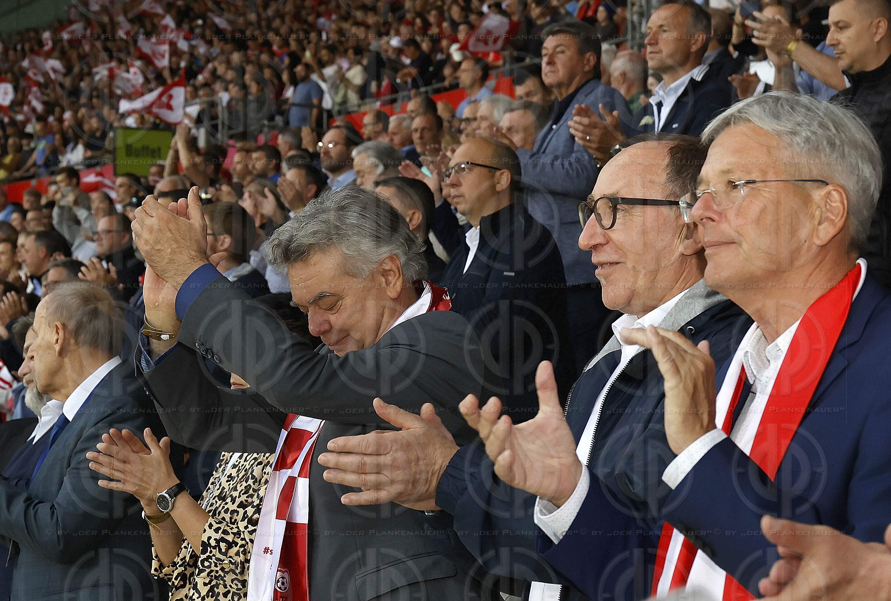 Länderspiel Österreich vs. Serbien (2:1) am 04.06.2024