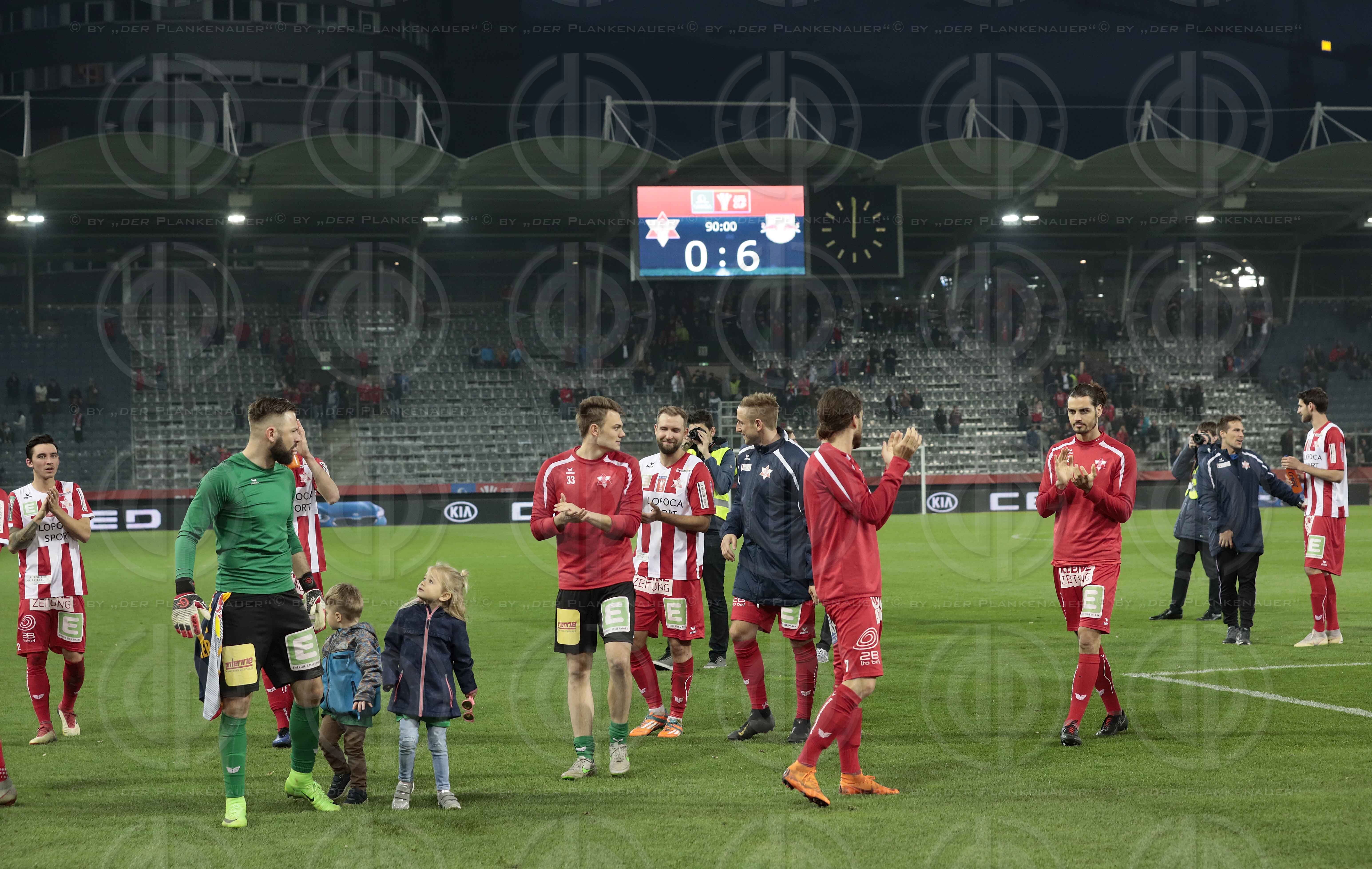 ÖFB Cup GAK 1902 vs. Red Bull Salzburg am 03.04.2019 (0:6)