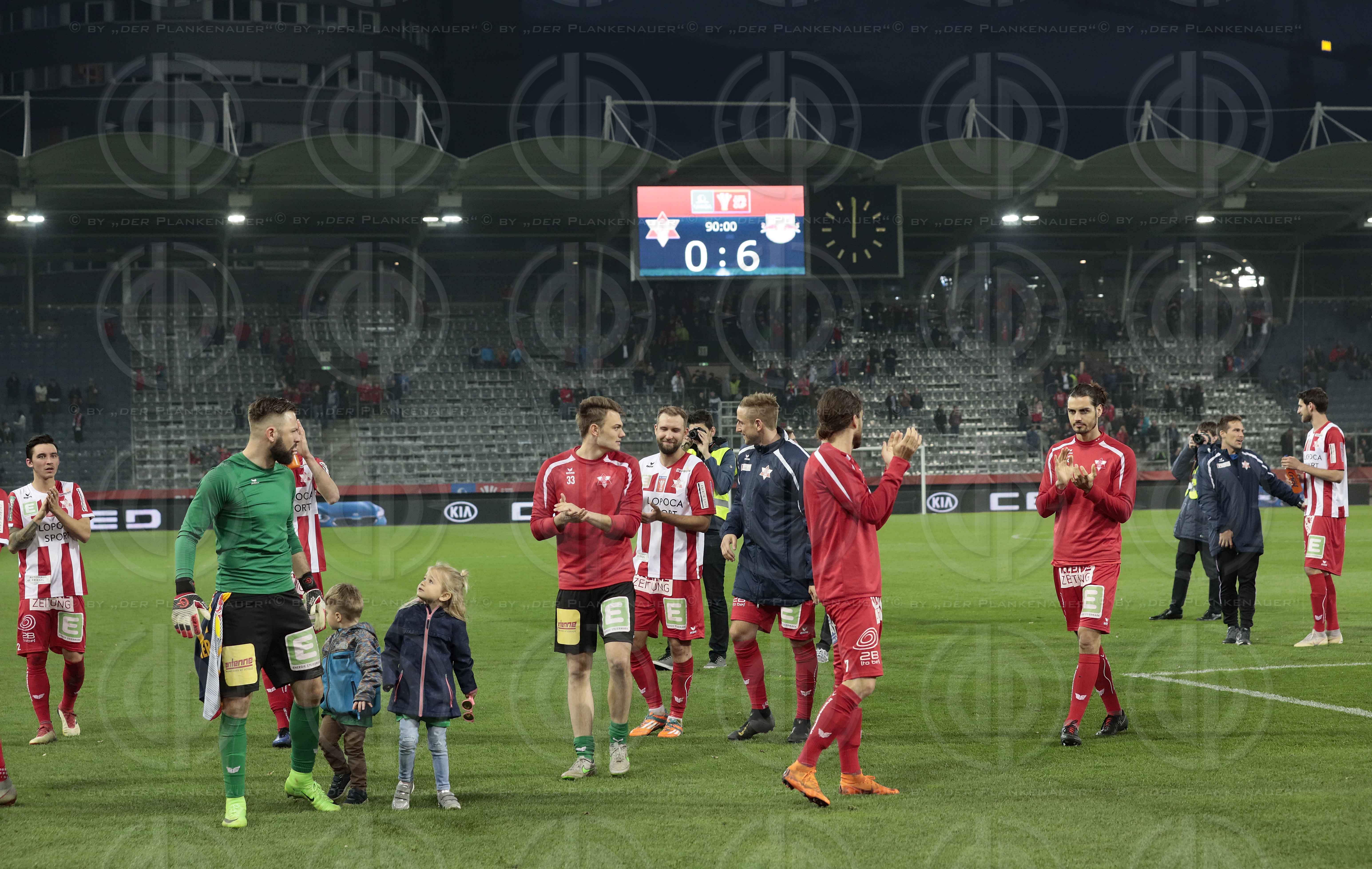 ÖFB Cup GAK 1902 vs. Red Bull Salzburg am 03.04.2019 (0:6)