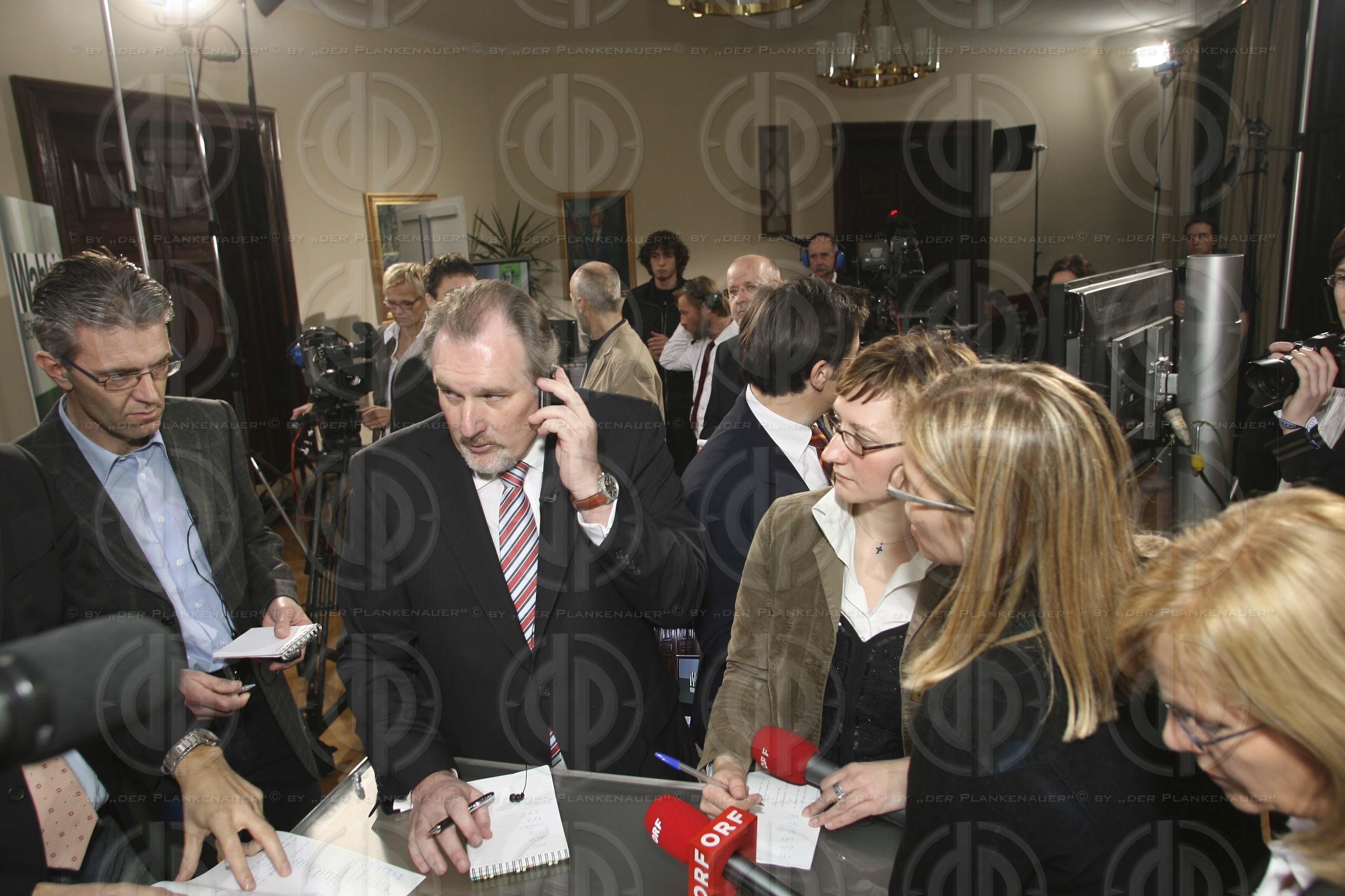 GR-Wahl Graz 2008 - Wahlhochrechnung