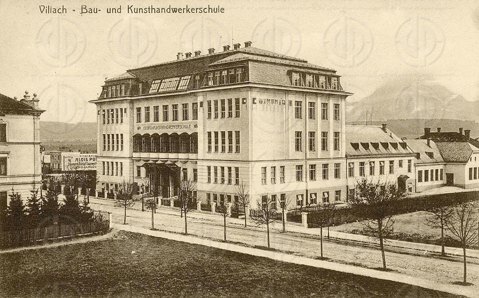 HTL Villach im Jahr 1912
