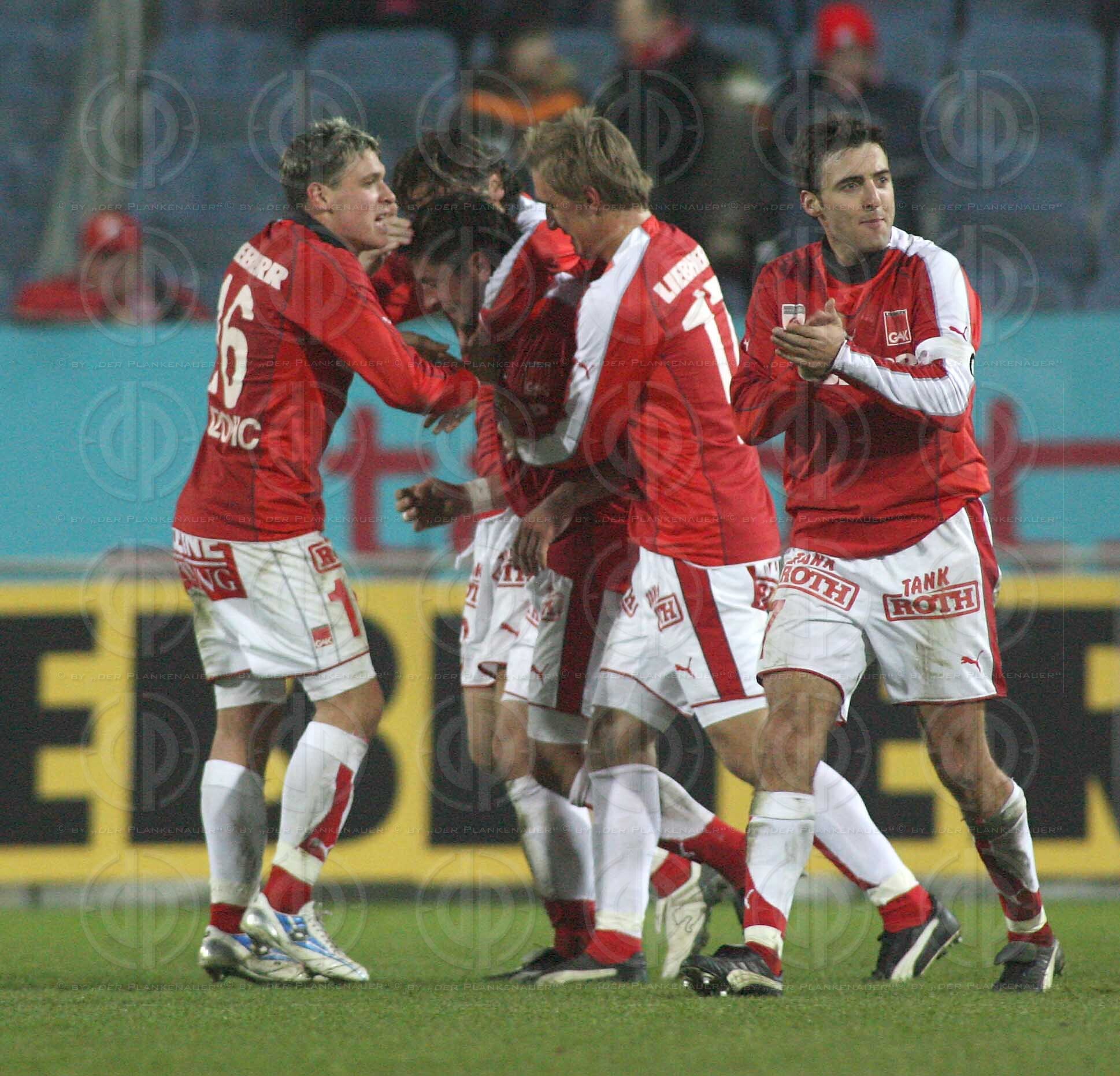 Liebherr GAK vs. SK Rapid Wien (1:1)