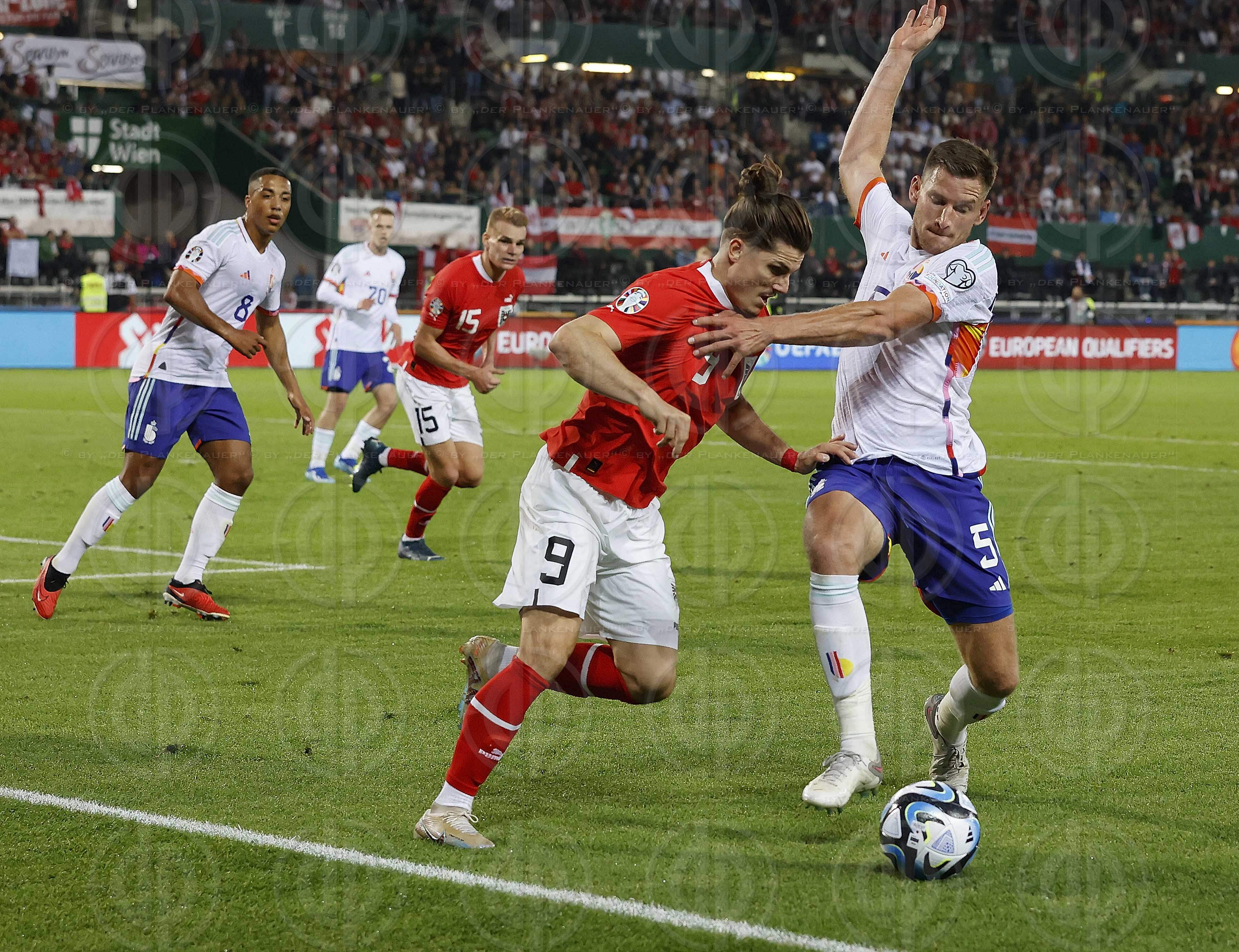 EQ Österreich vs. Belgien (2:3) am 13.10.2023