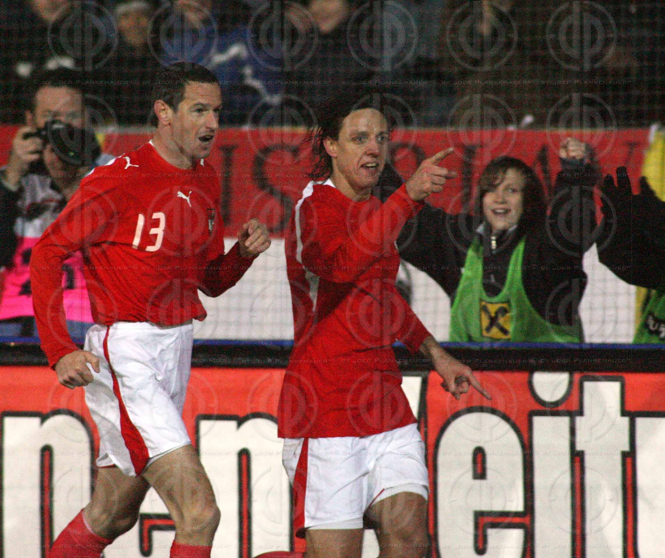 Fusball Länderspiel Österreich vs. Ghana (1:1)