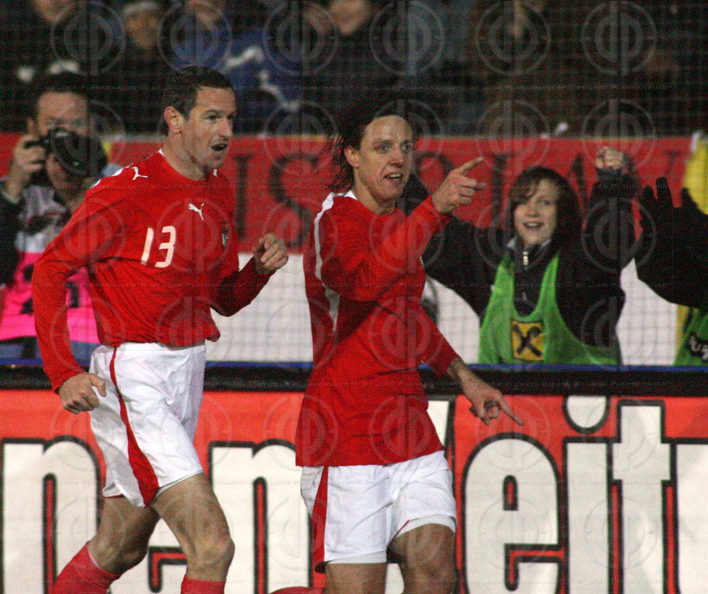 Fusball Länderspiel Österreich vs. Ghana (1:1)