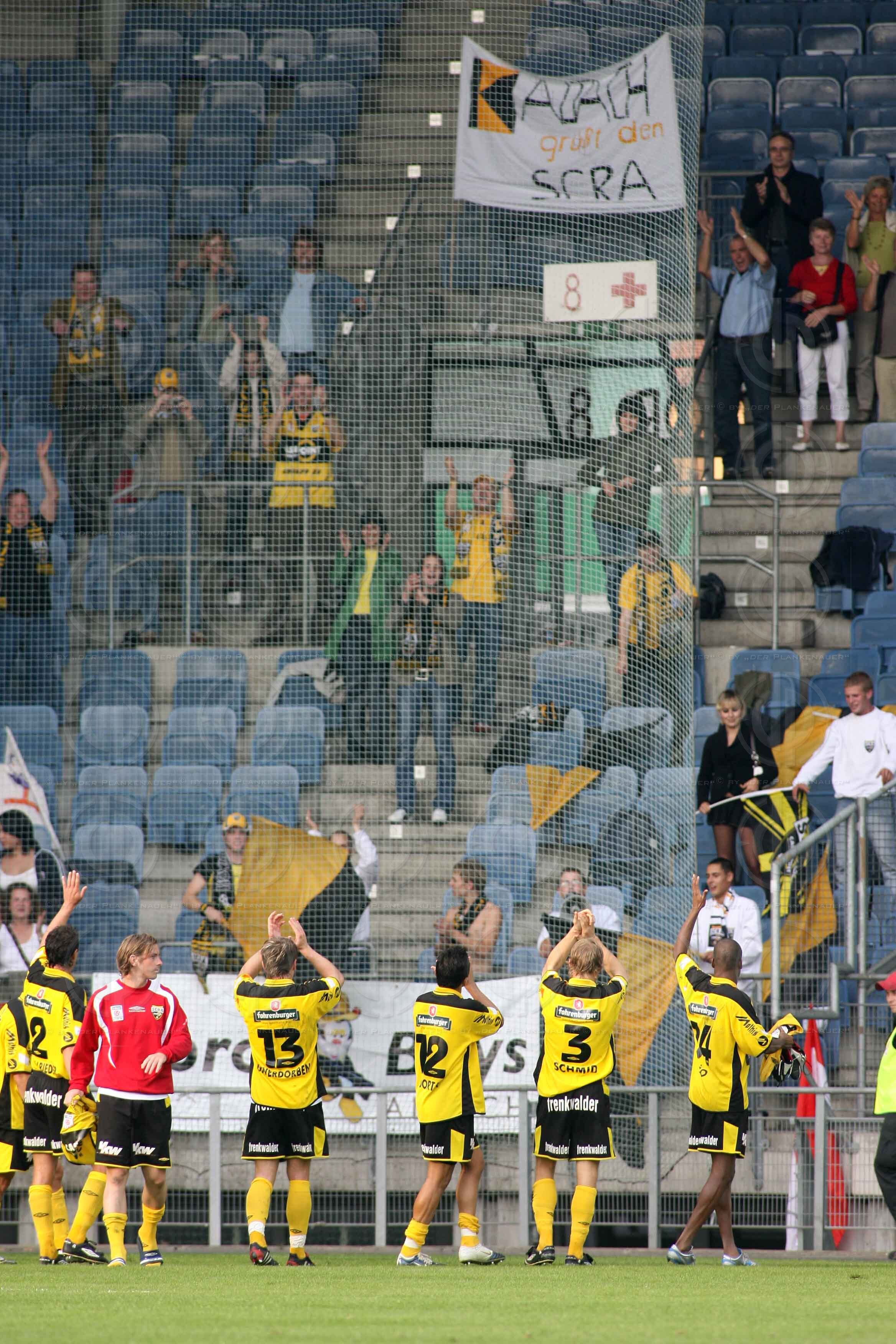 Liebherr GAK vs. Cashpoint SCR Altach (1:1 Endstand)