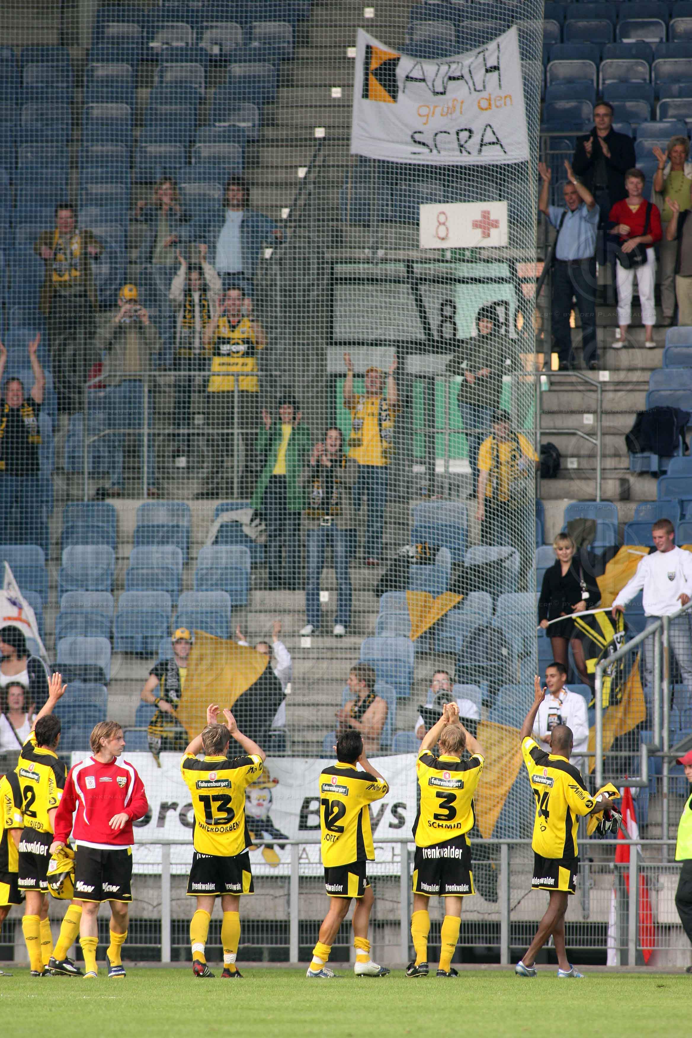 Liebherr GAK vs. Cashpoint SCR Altach (1:1 Endstand)