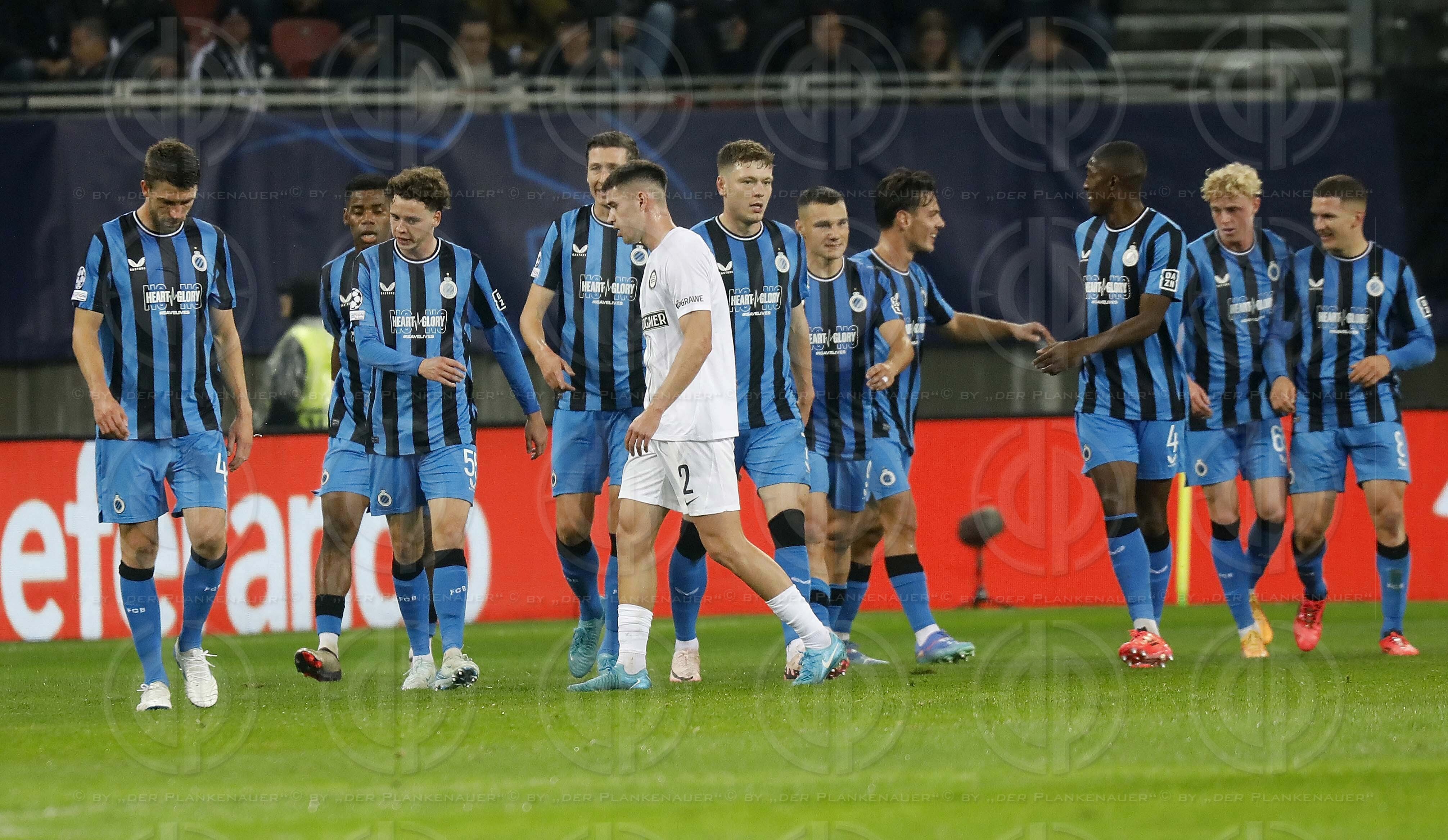 UEFA Champions League SK  Sturm vs. FC Brügge (0:1) in Klagenfu
