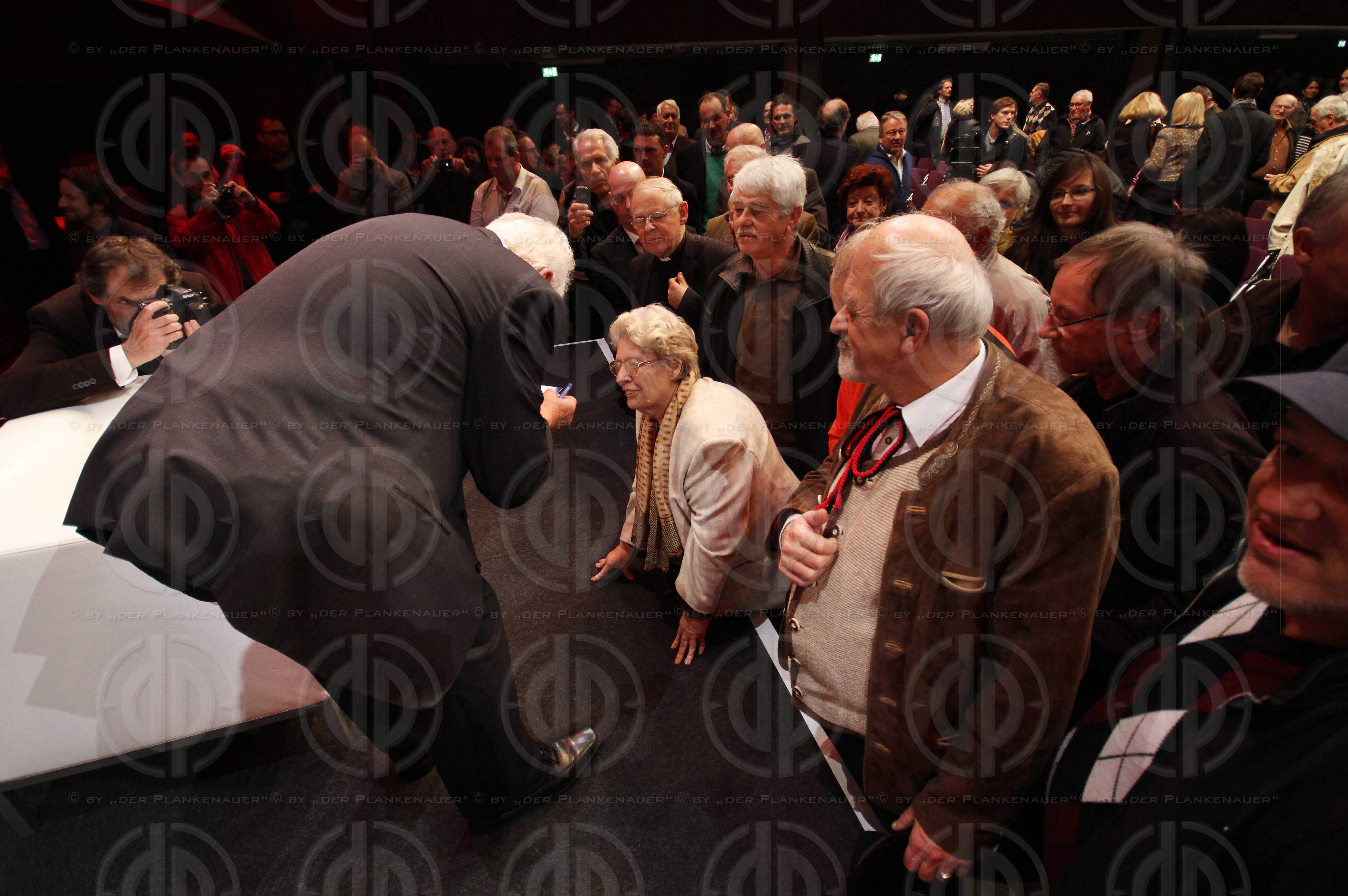 Frank Stronach im Gespräch