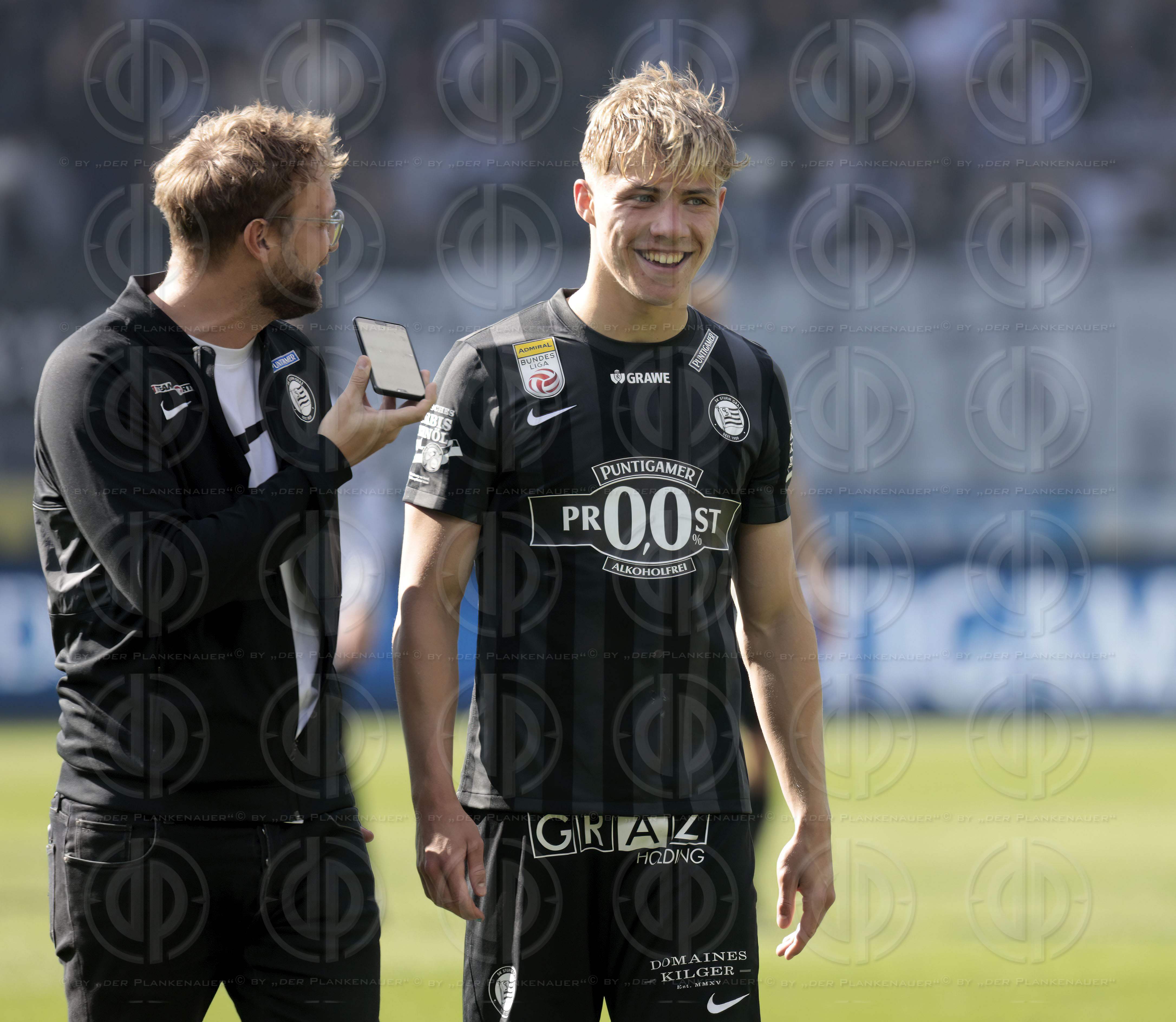 SK Sturm vs. Rapid Wien (2:1) am 17.04.2022