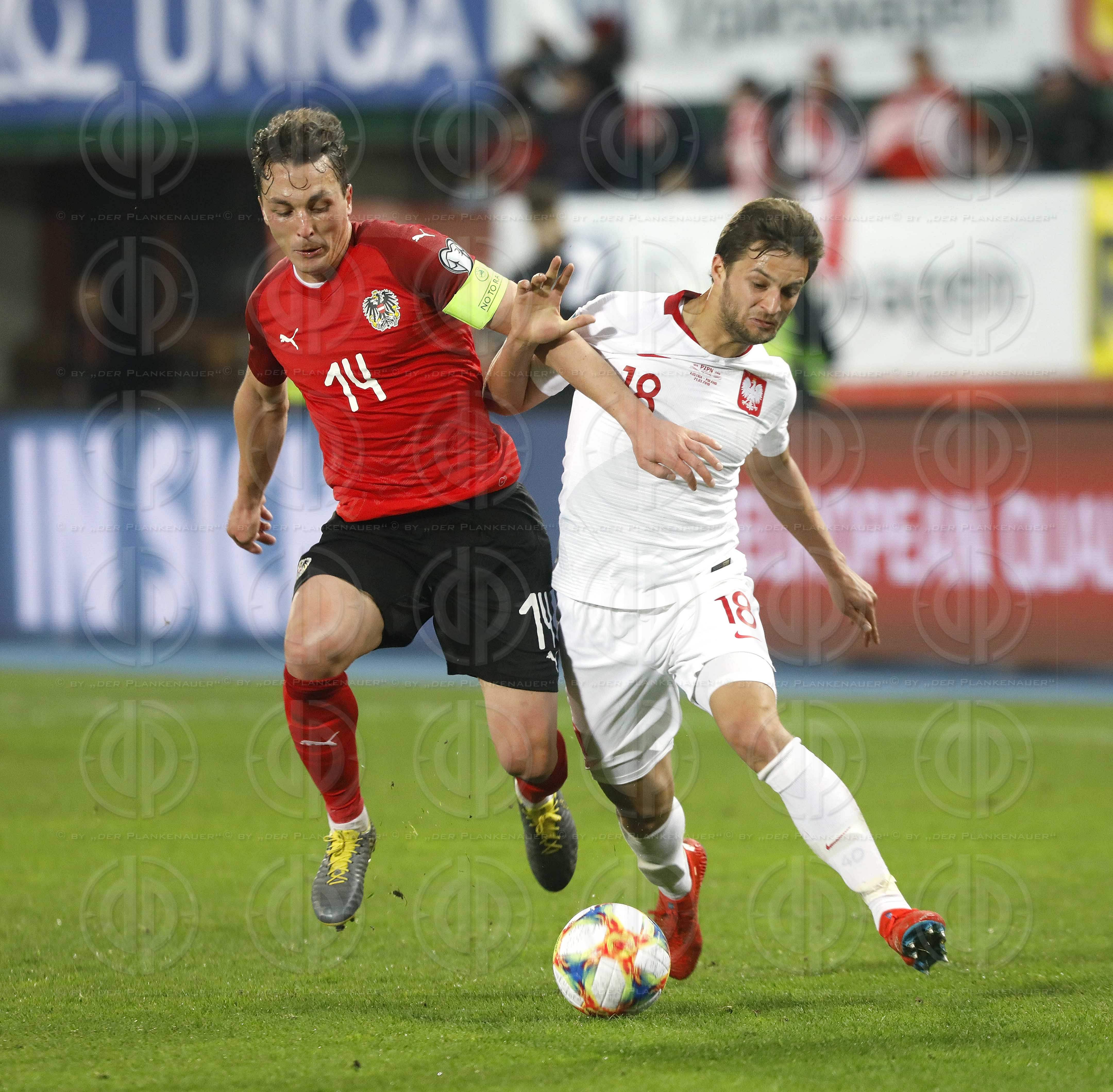 Länderspiel EM-Q. Österreich vs. Polen (0:1)