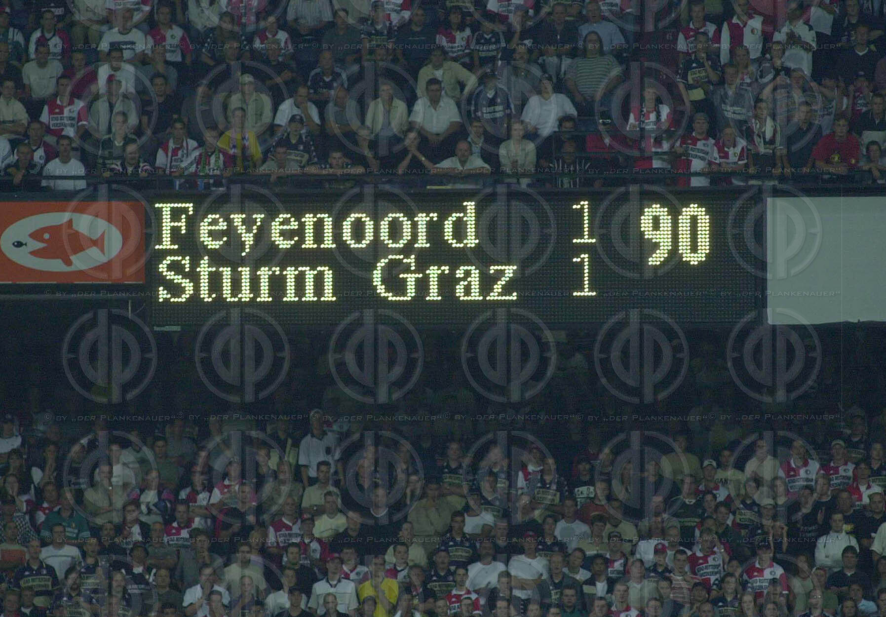 CL-Qualifikation Feyenoord vs. SK Sturm (1:1)