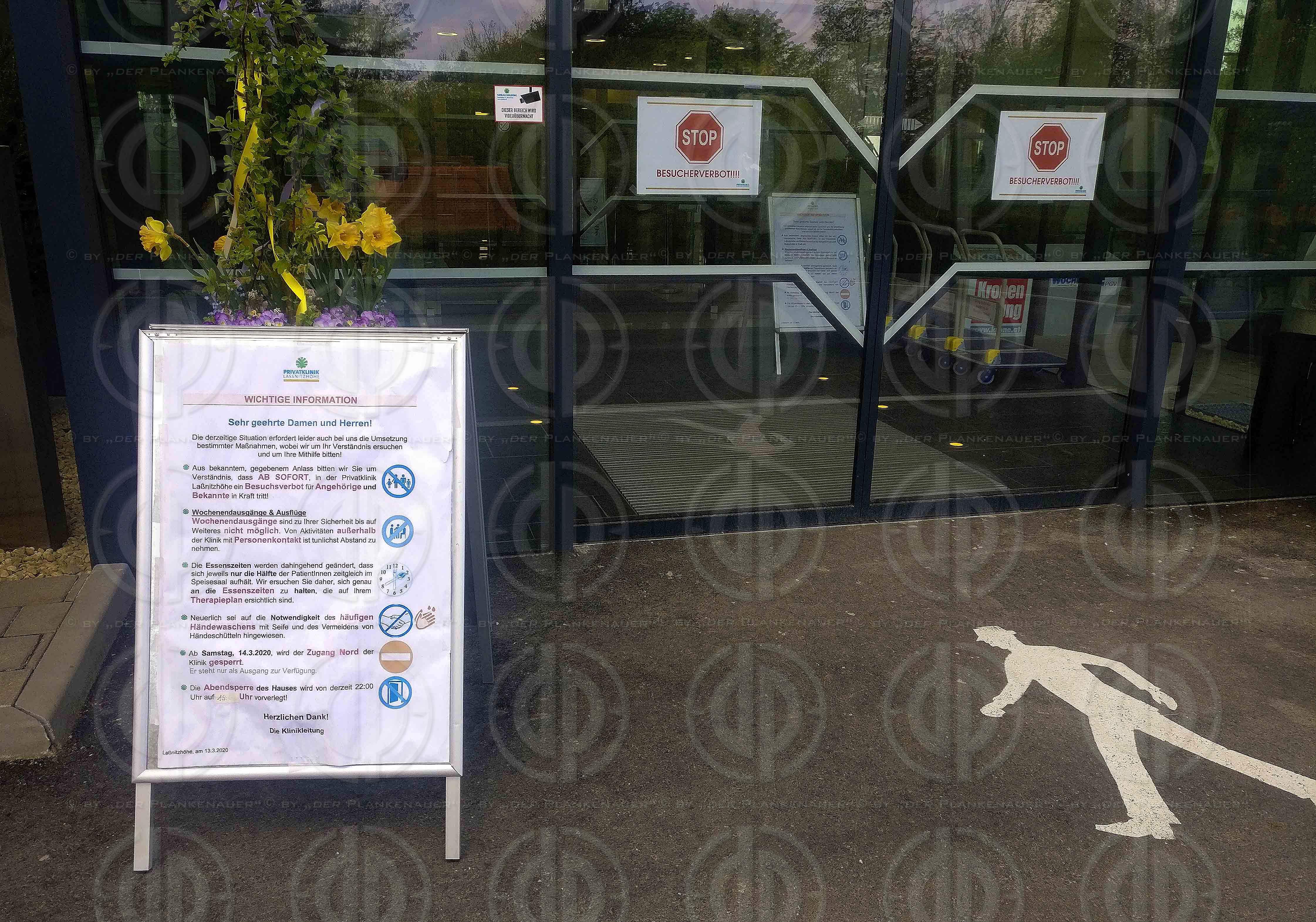 Corona-Besuchsverbot