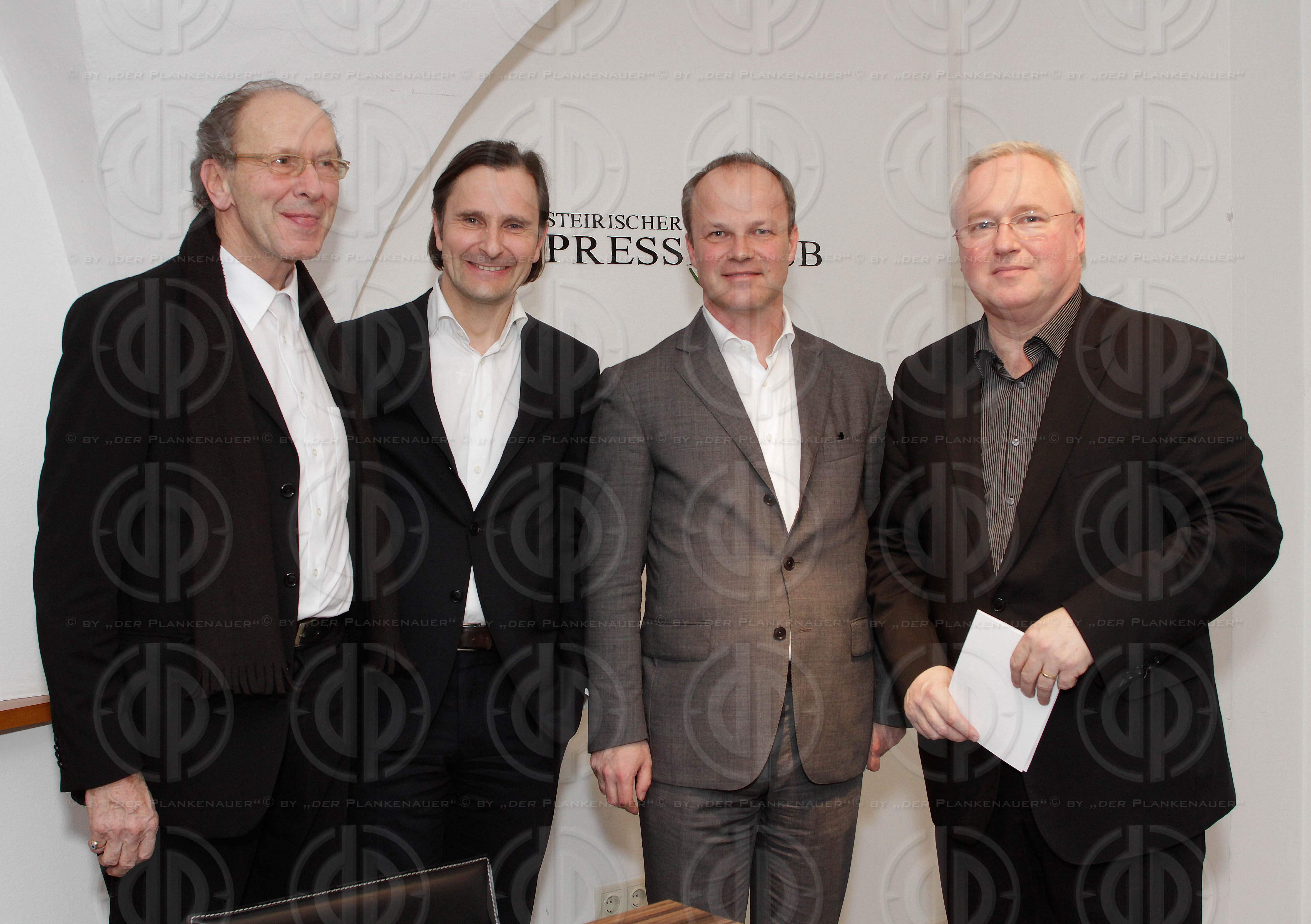 Mediengespraech mit den Styria-Vorstaenden