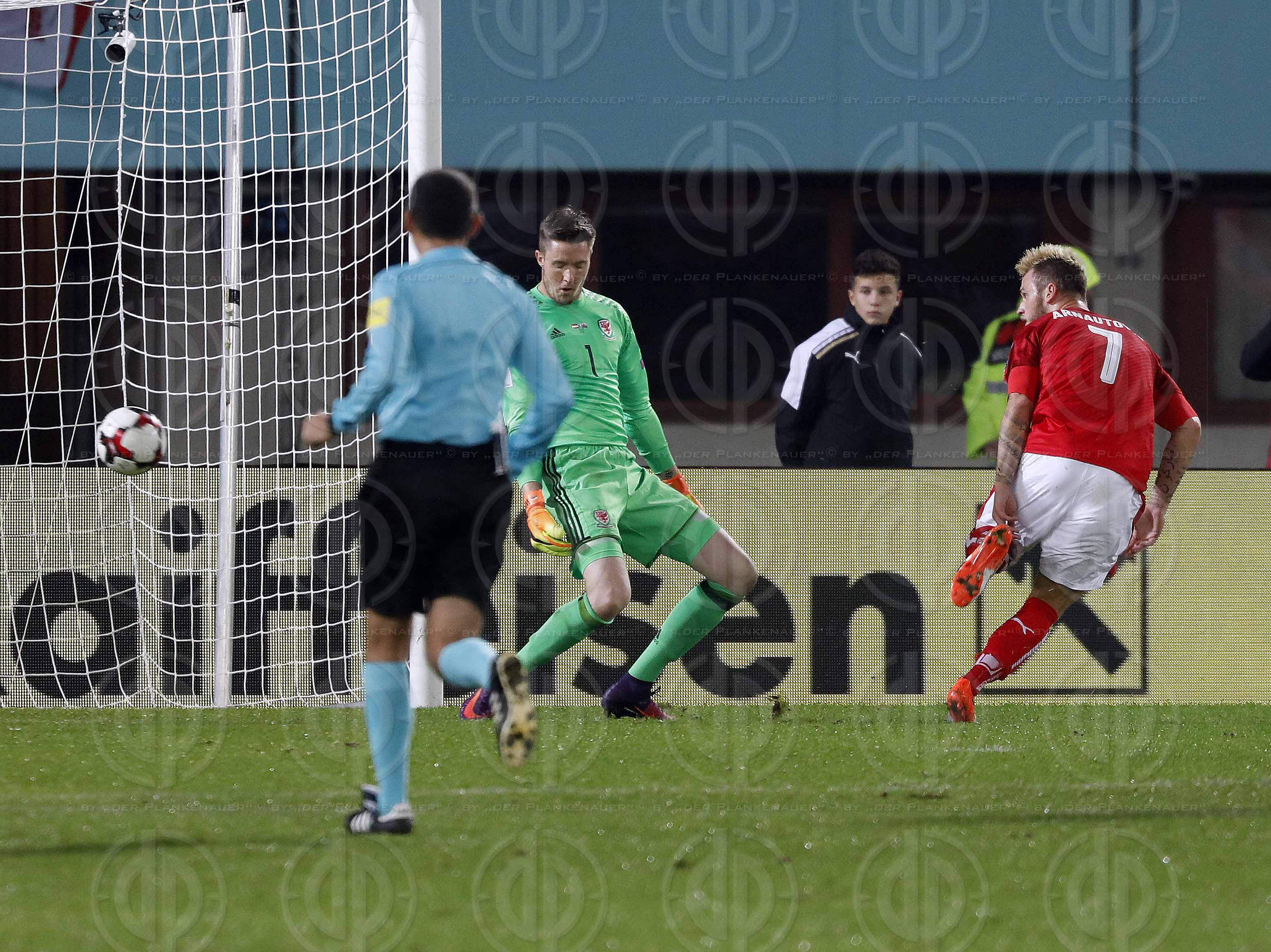 WM-Qualifikation Oesterreich vs. Wales (2:2)