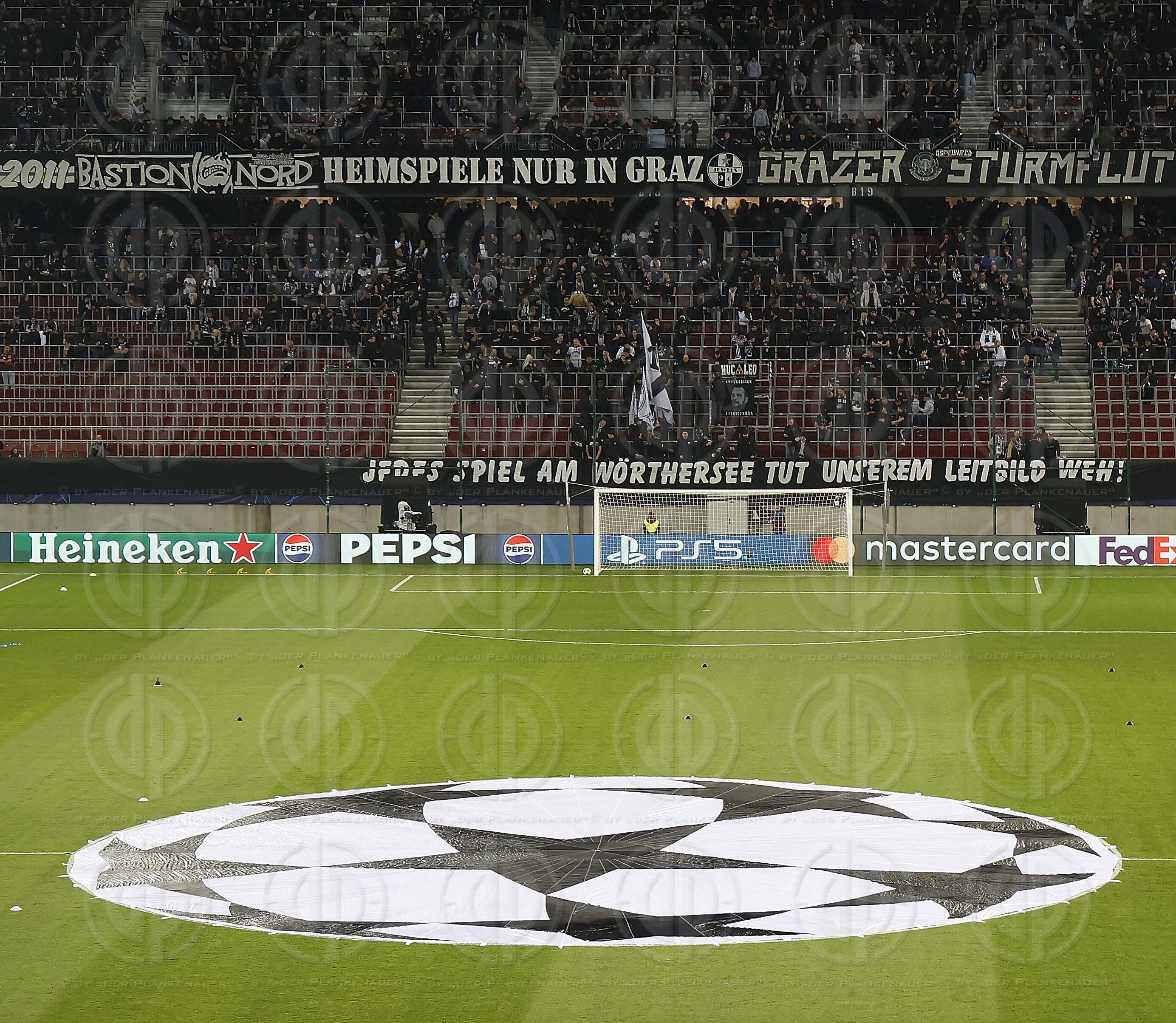 UEFA Champions League SK  Sturm vs. Sporting Lissabon (0:2) in K