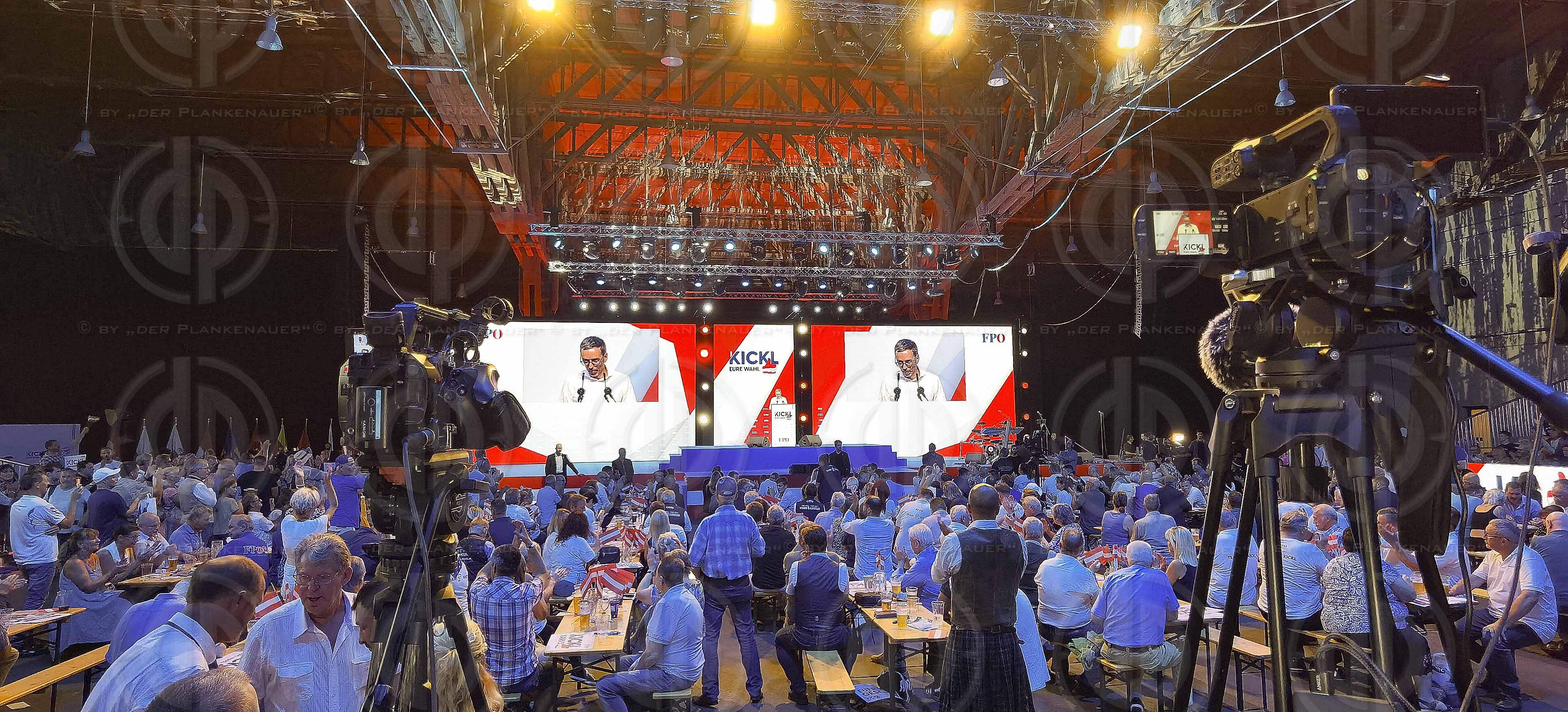 NR-Wahl24 - Wahlkampfauftakt der FPÖ am 07.09.2024