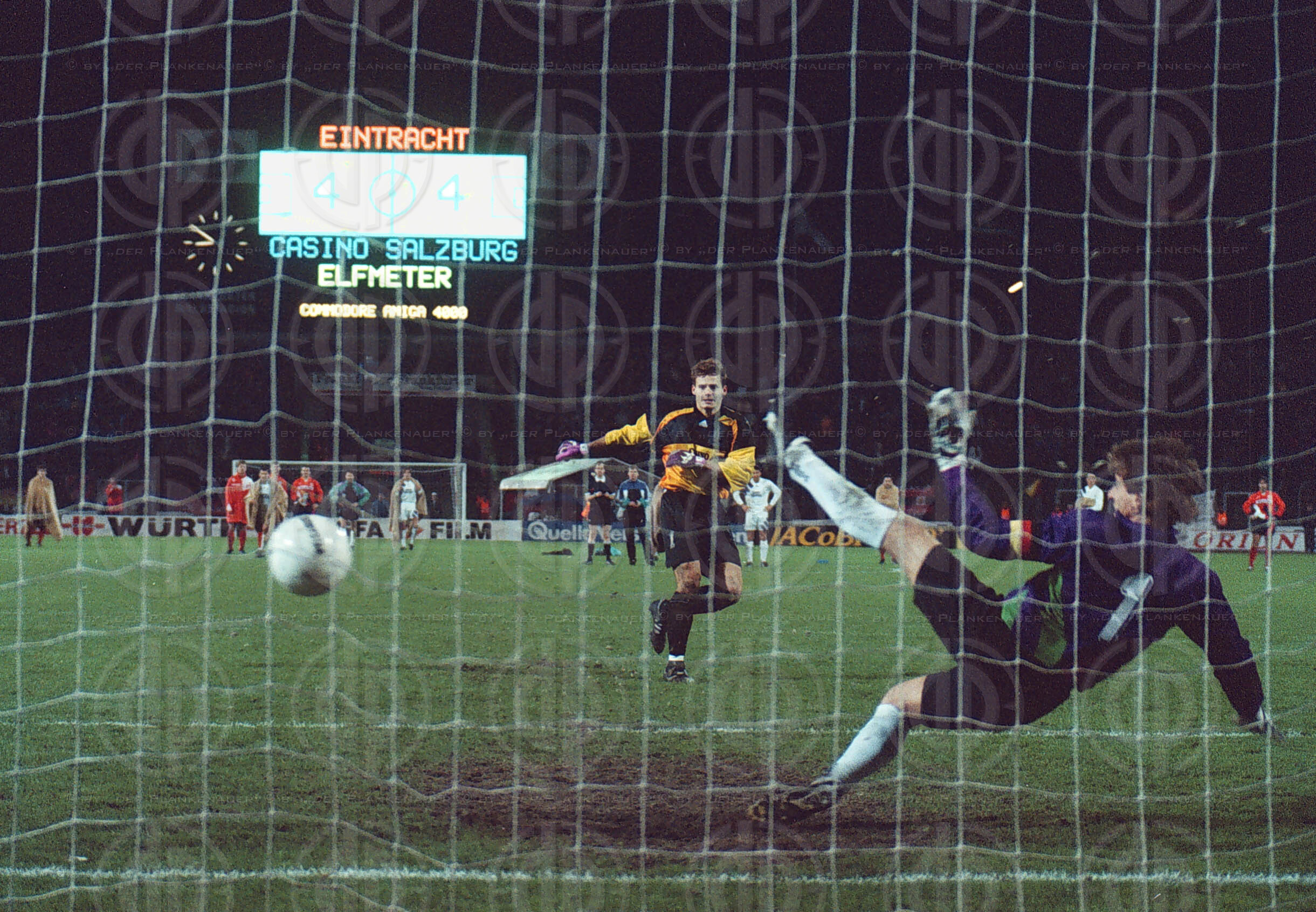 UEFA Cup Frankfurt vs. Casino Salzburg (1:1, 4:5 im Elfmeterschiessen)