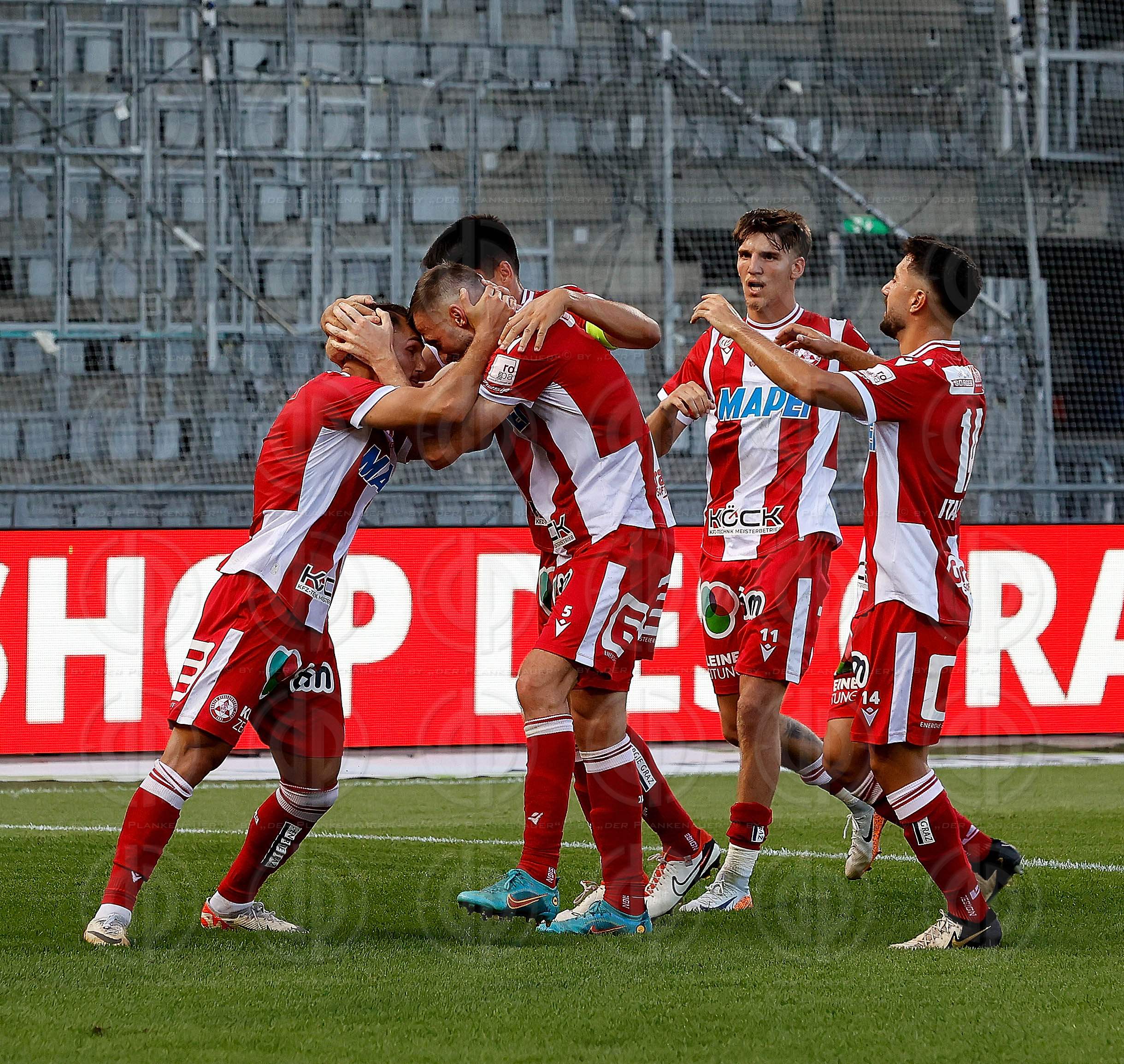 GAK 1902 vs. FC Blau Weiß Linz (2:2) am 17.08.2024