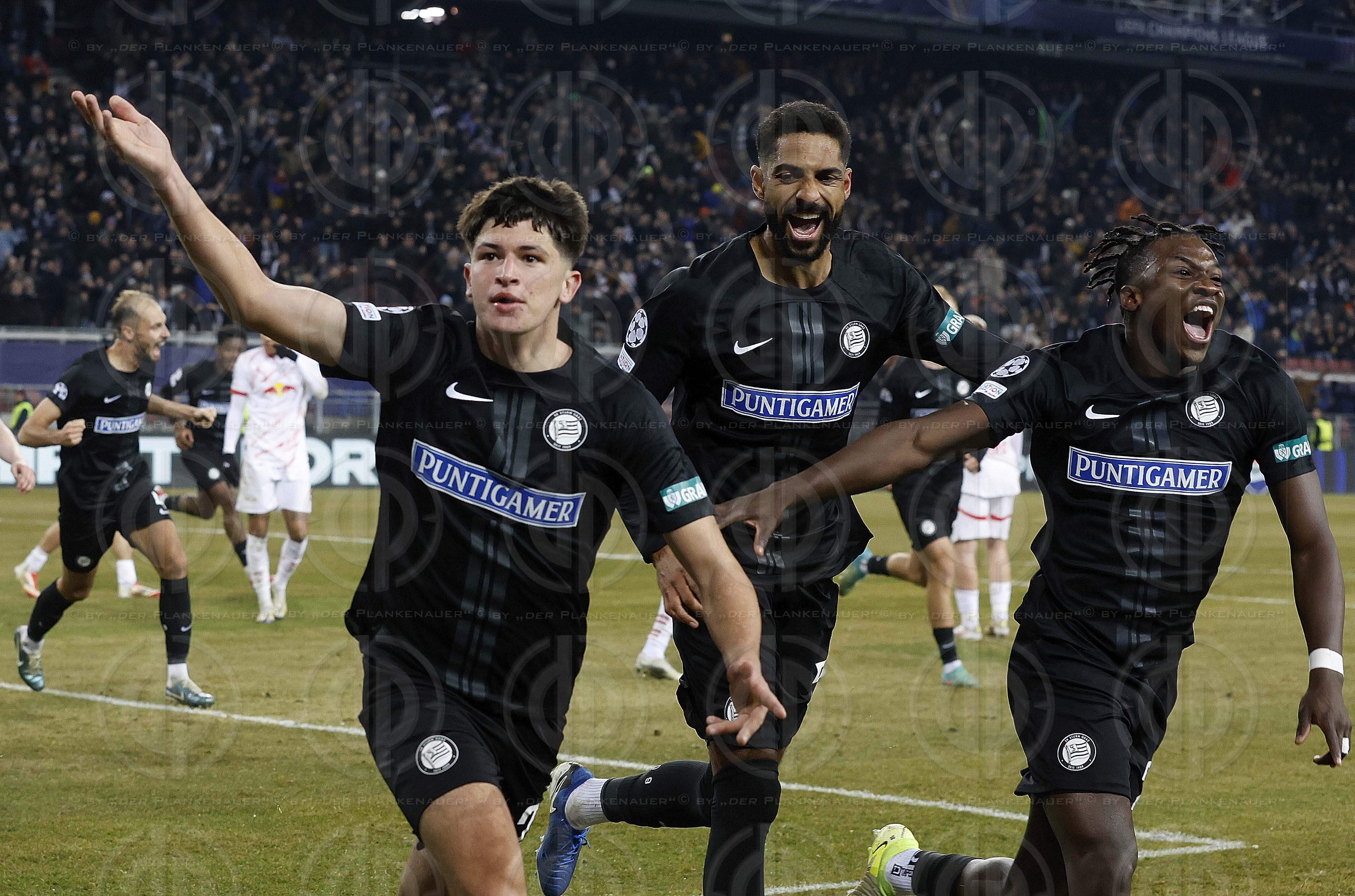 UEFA Champions League SK  Sturm vs. RB Leipzig (N:N) in Klagenfu