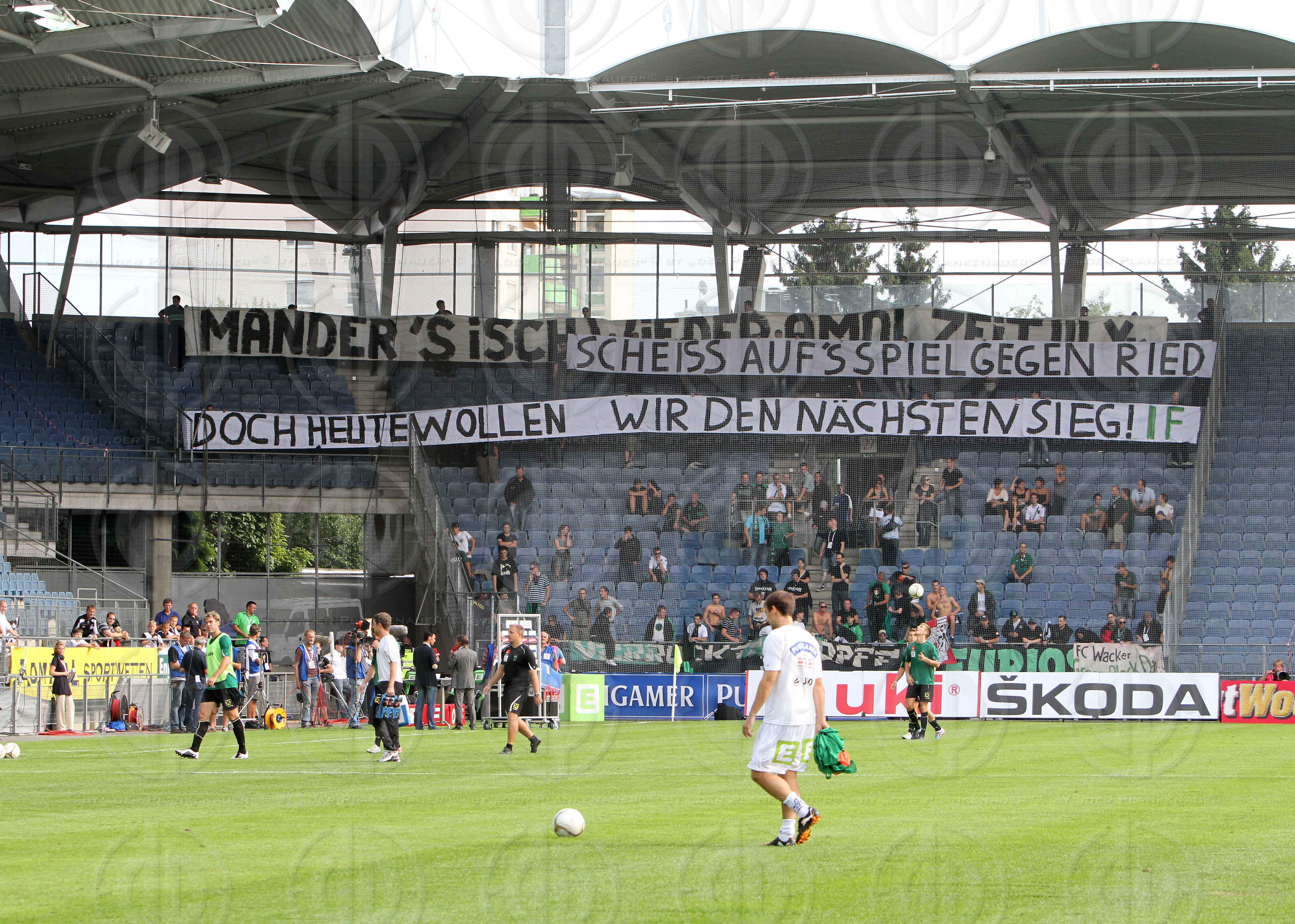 SK Sturm vs. Wacker Innsbruck (1:1 Endstand)