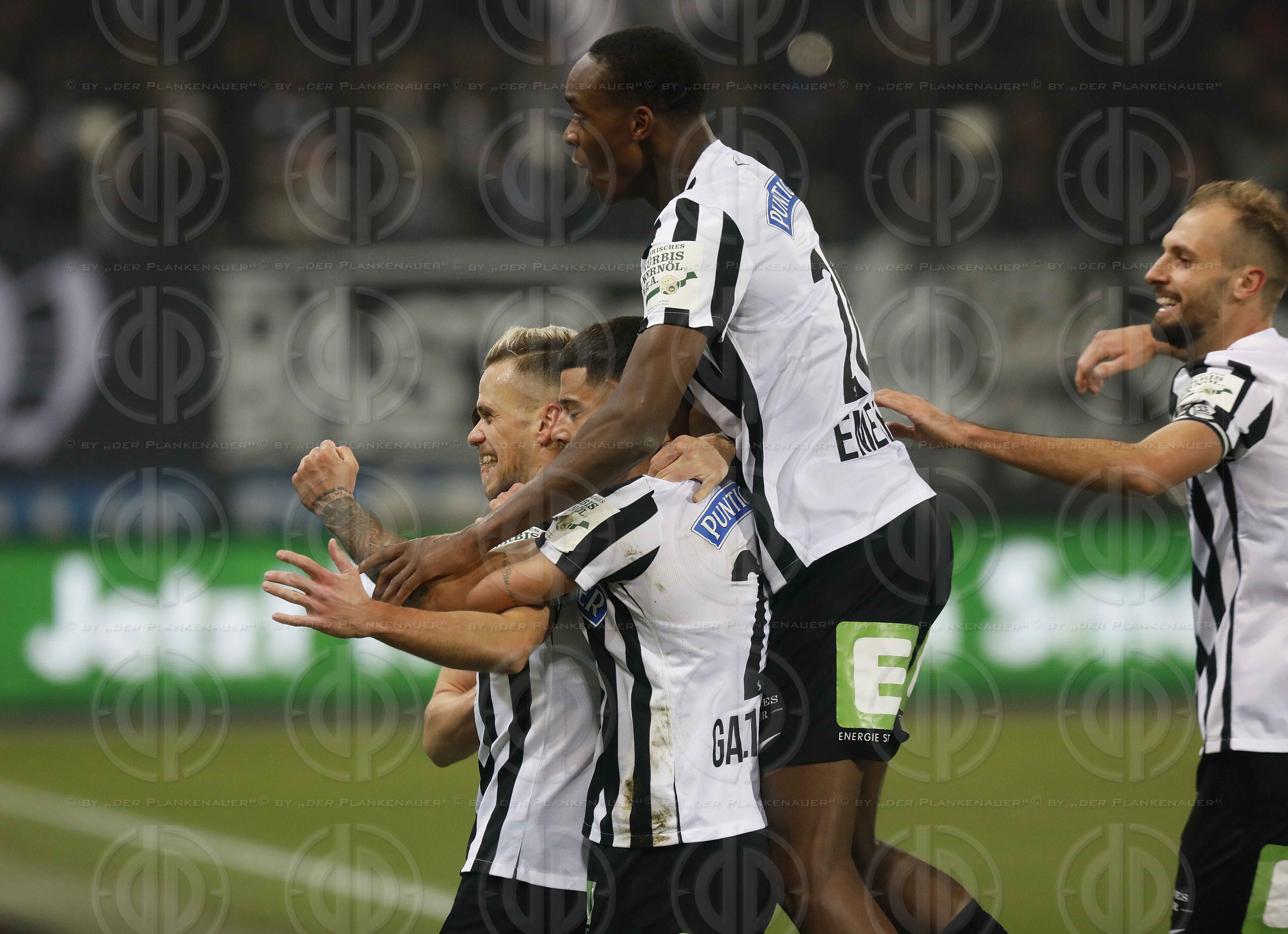 SK Sturm vs. Rapid Wien (1:0) am 10.02.2023